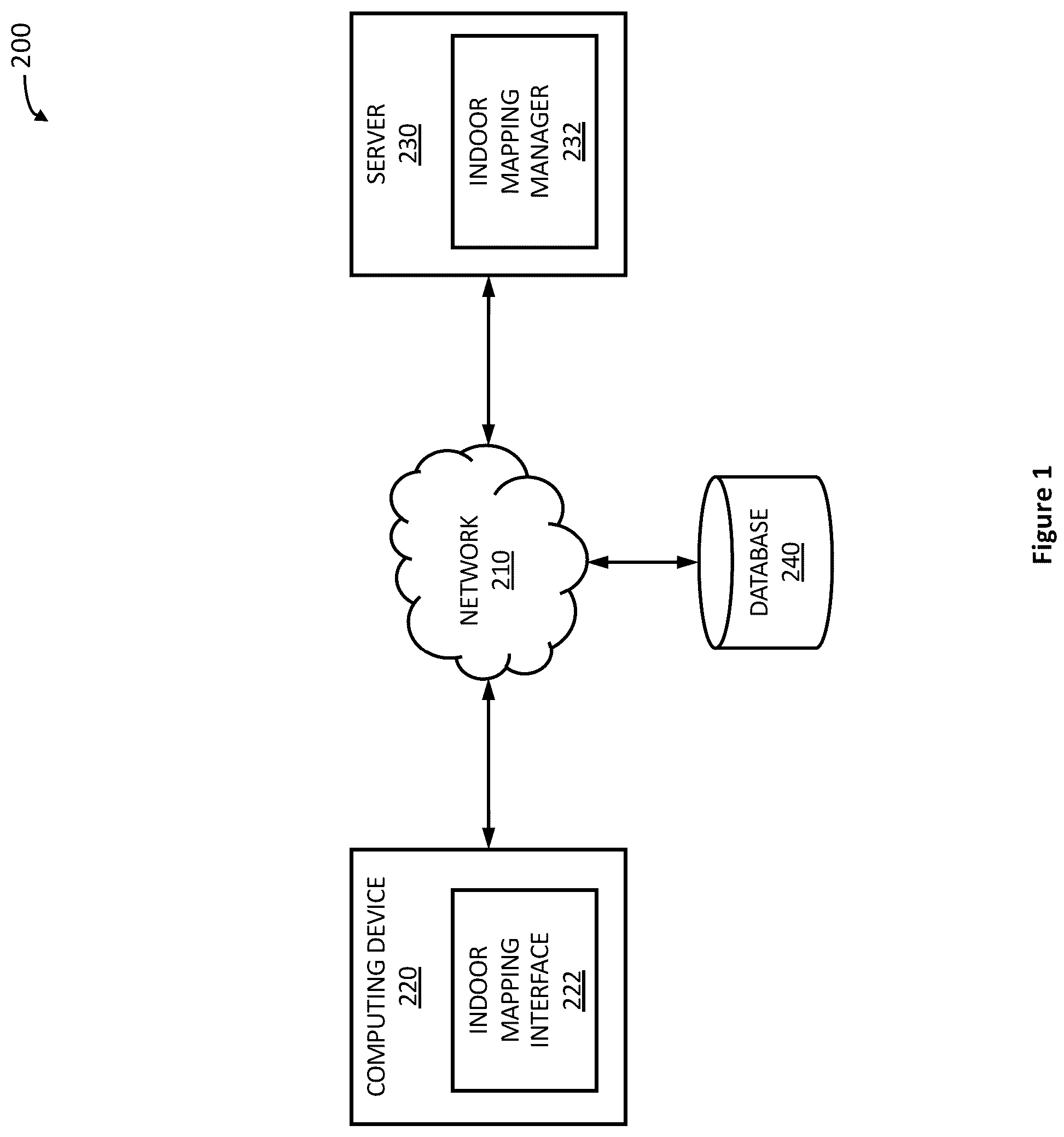 Patent US12092464 — Indoor navigational mapping through pixel color matching — Figure 1