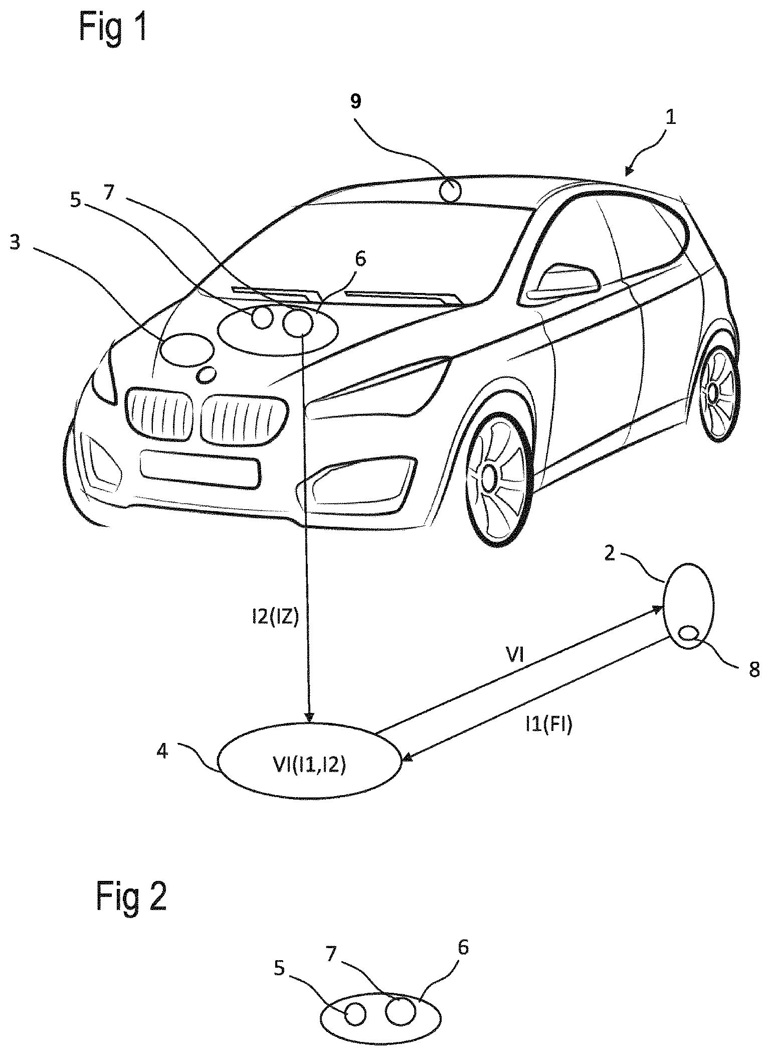 Patent US12092469 — Method for preparing a motor vehicle for a journey — Figure 1