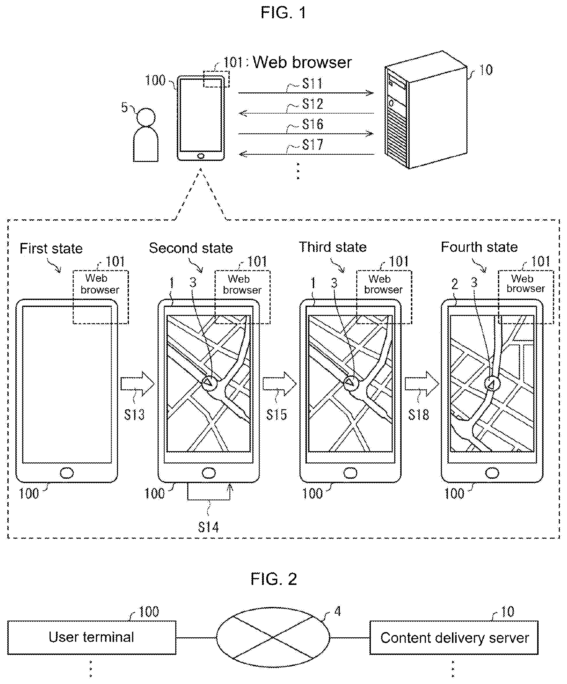 Patent US12092477 — Display device and control program — Figure 1