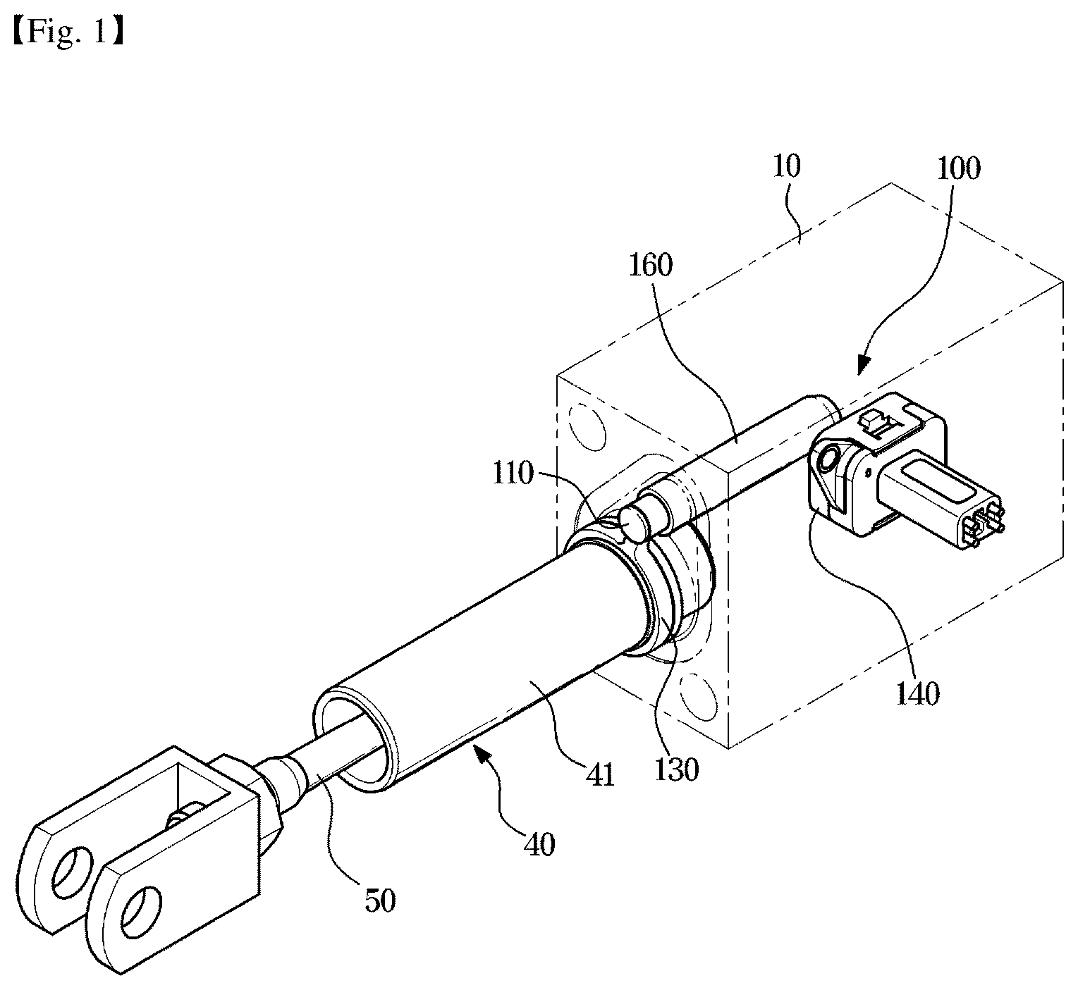 Patent US12092491 Figure 1 – Apparatus for sensing displacement of brake pedal