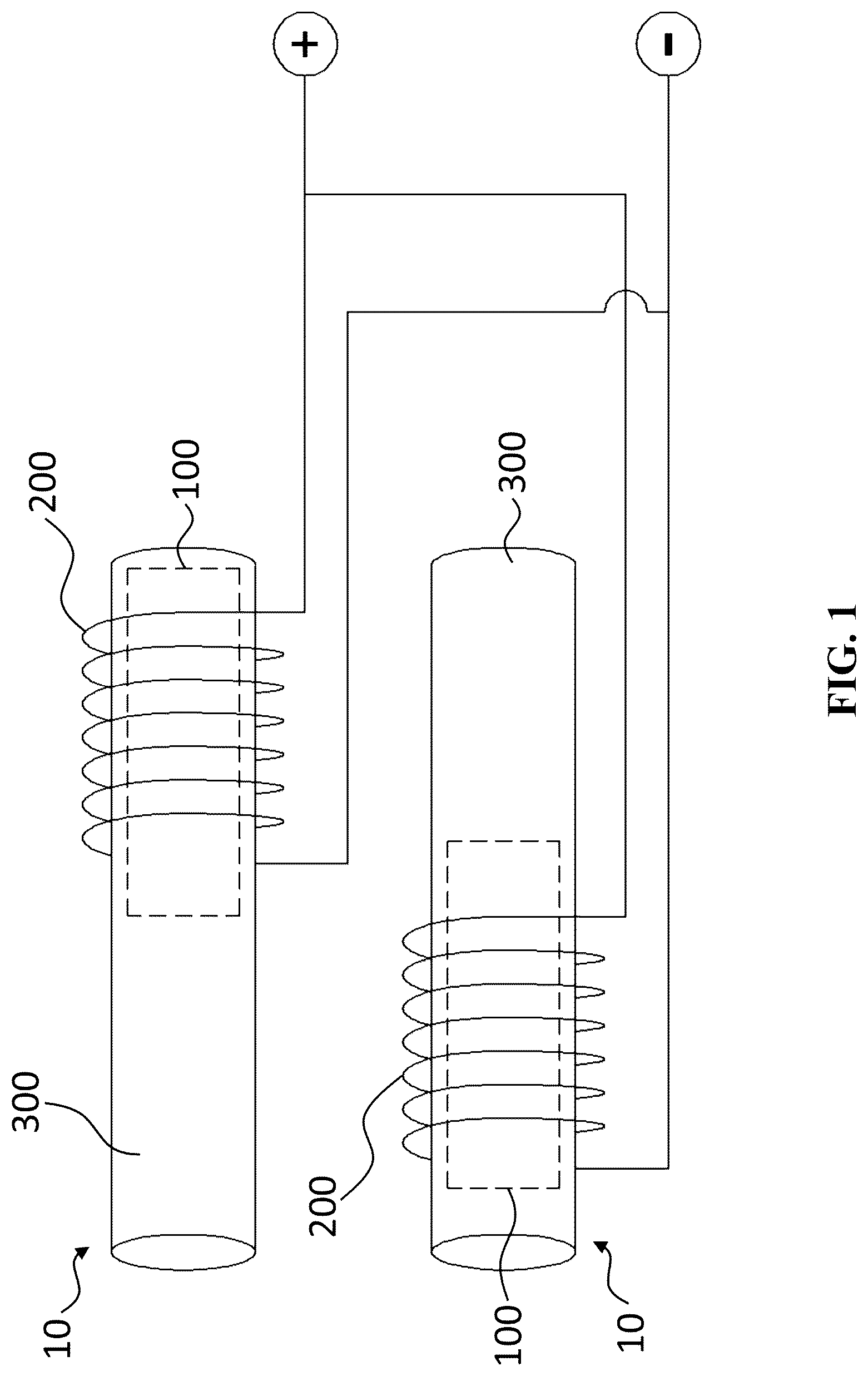 Patent US12092494 — Apparatus for non-polarity correction and displacement measurement of object using search coil type sensor — Figure 1