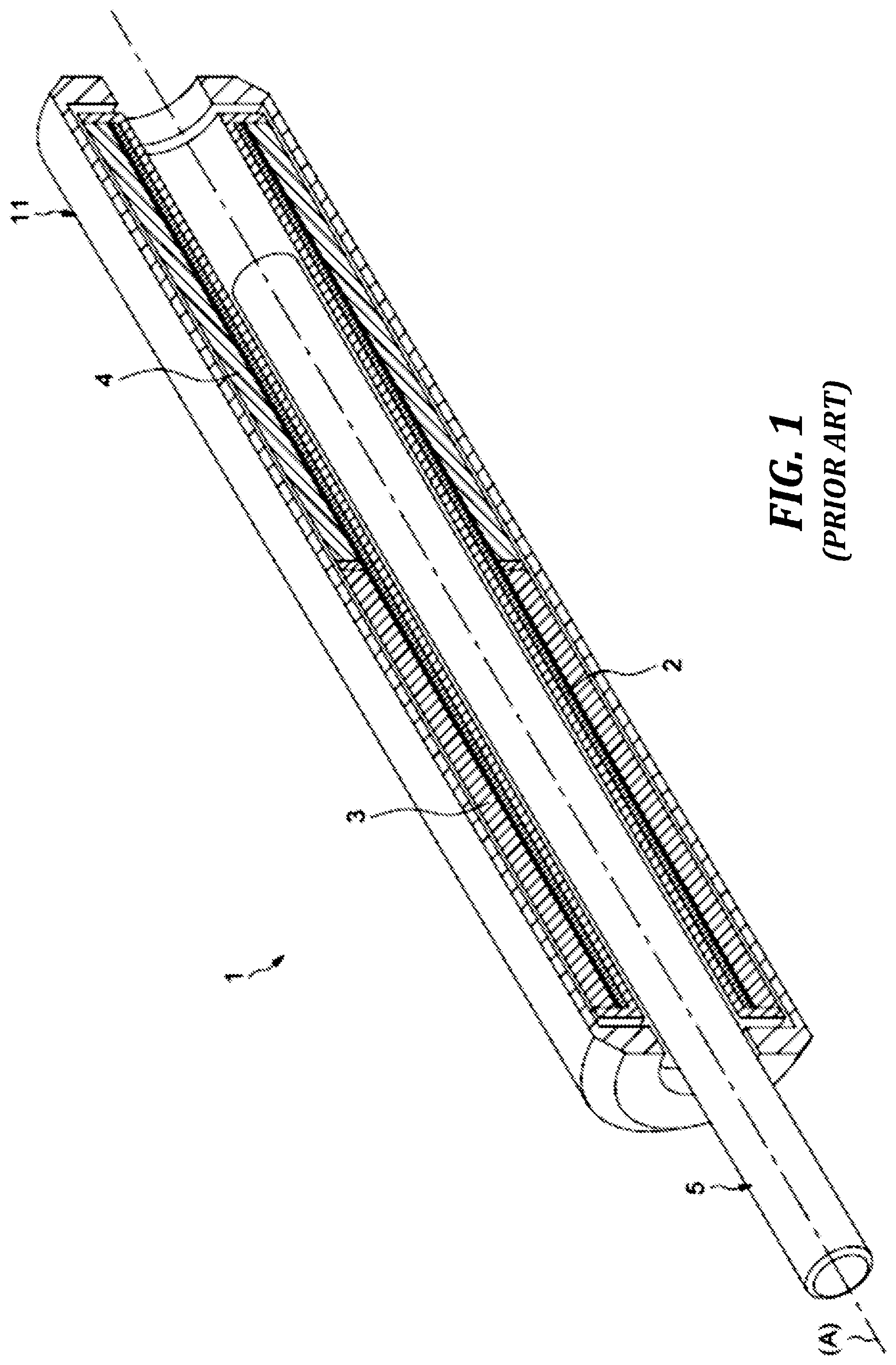 Patent US12092495 Figure 1 – Variable inductive displacement sensor, associated device, system and aircraft