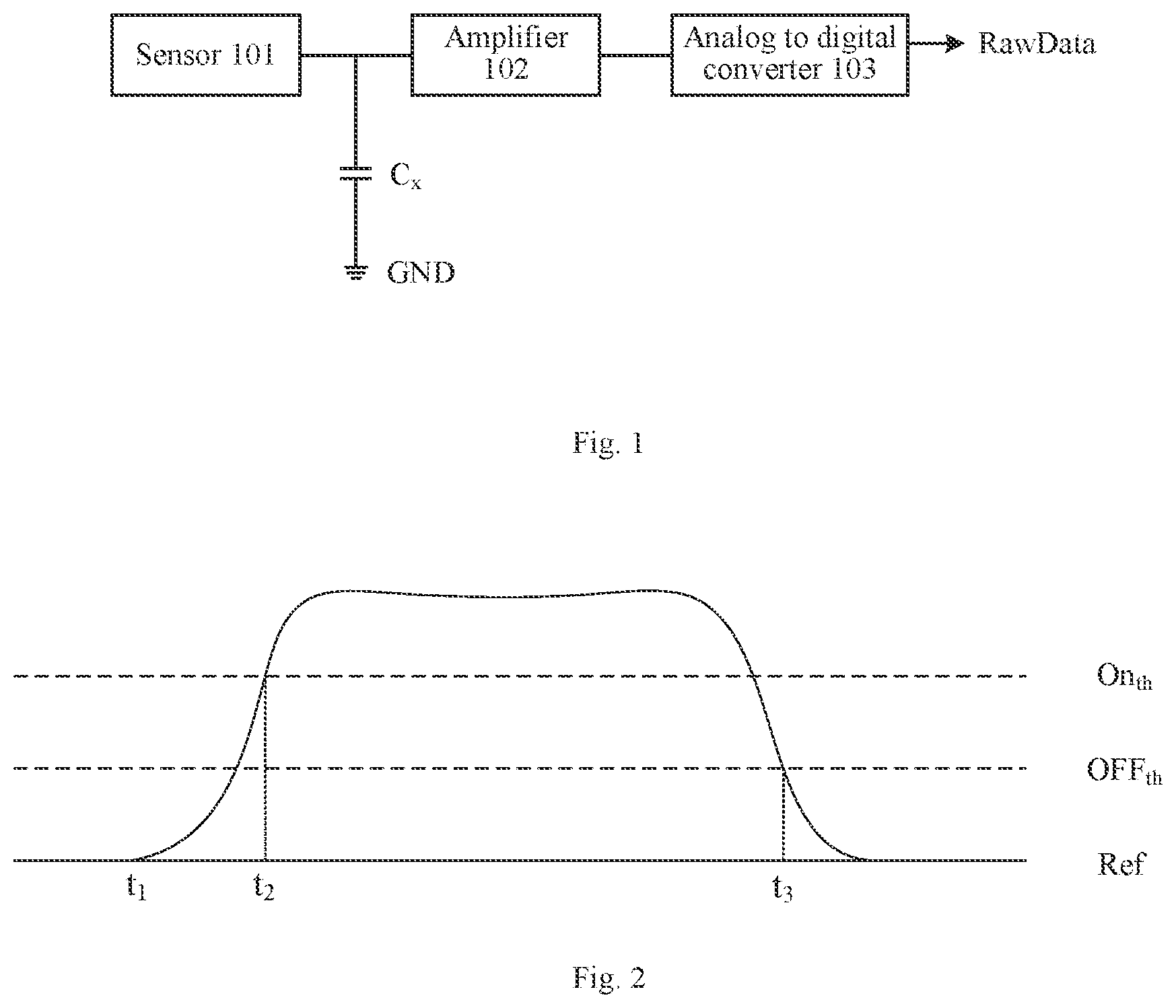 Patent US12092497 — Method for updating capacitance reference, chip, and capacitance detection apparatus — Figure 1