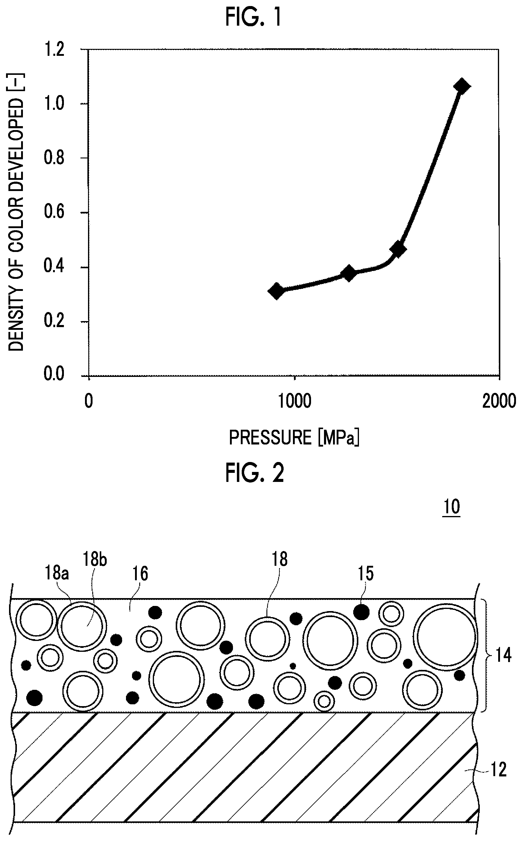 Patent US12092537 — Pressure measuring material — Figure 1