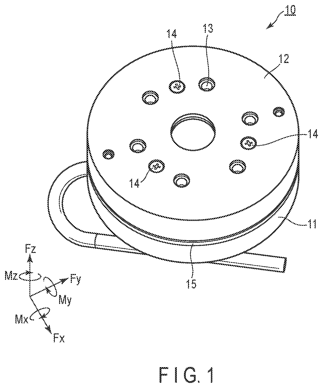 Patent US12092539 — Force sensor — Figure 1