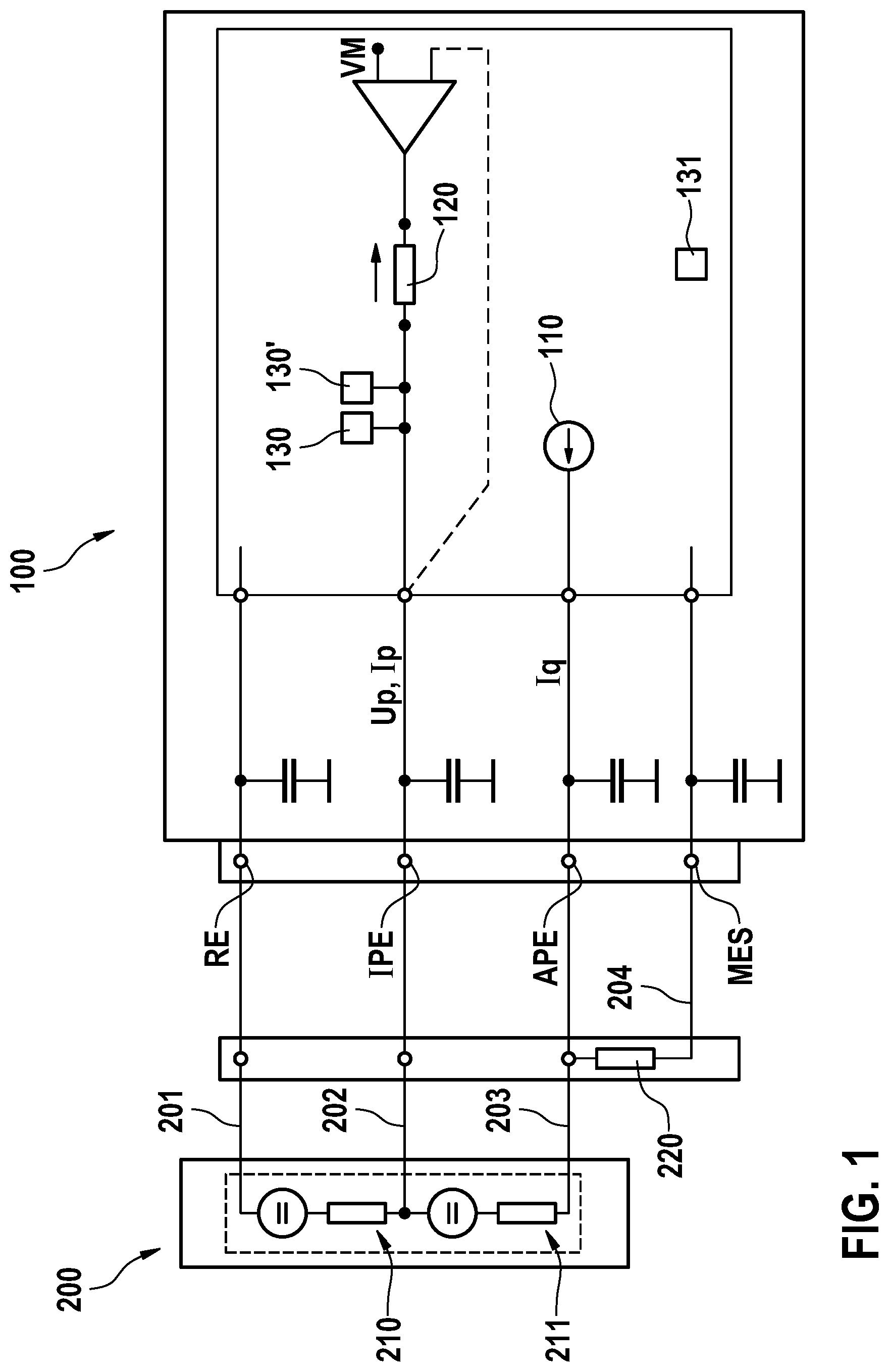 Patent US12092548 — Method for diagnosing exhaust gas sensors — Figure 1