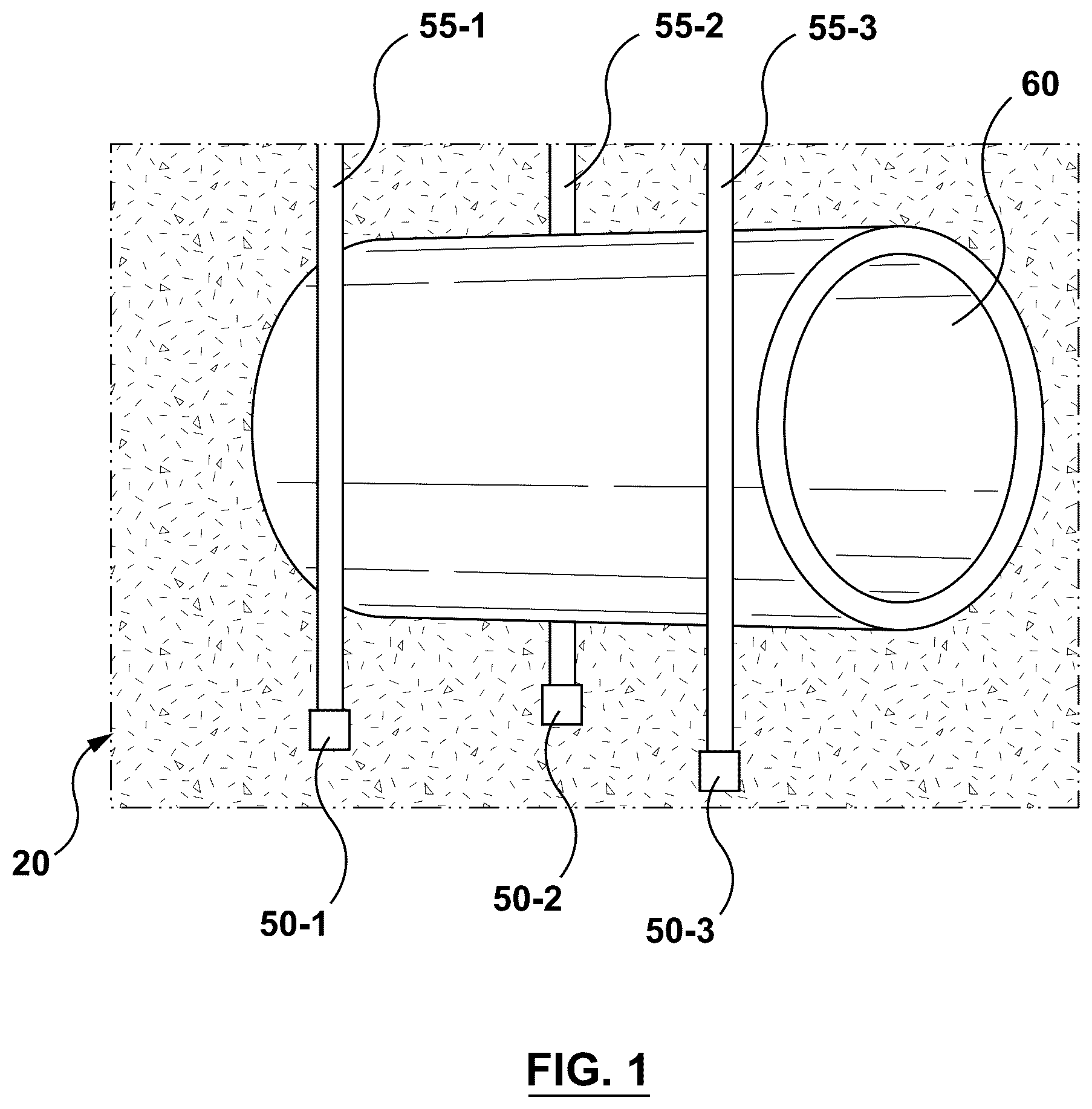 Patent US12092549 — Device and method of manufacturing a device for detecting hydrocarbons — Figure 1