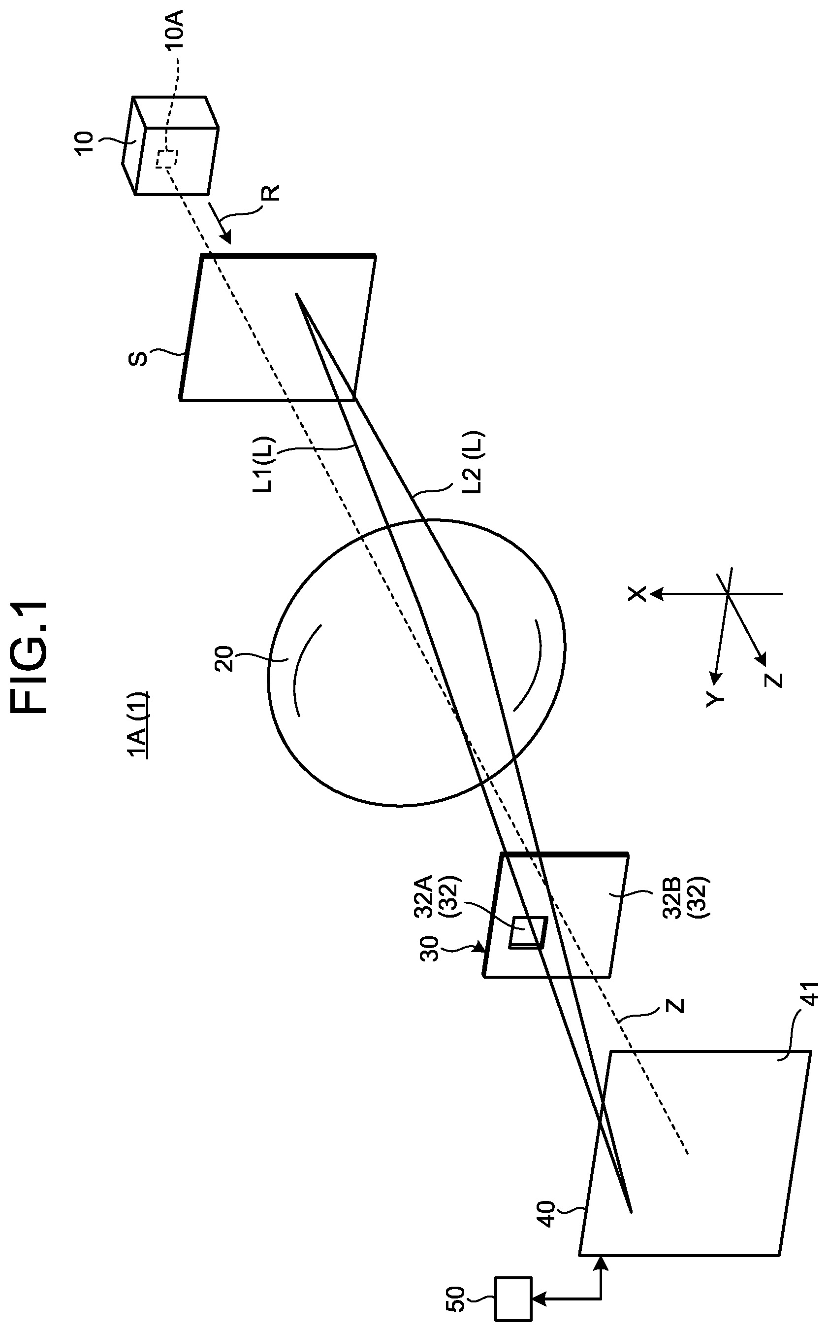 Patent US12092582 — Optical inspection device — Figure 1