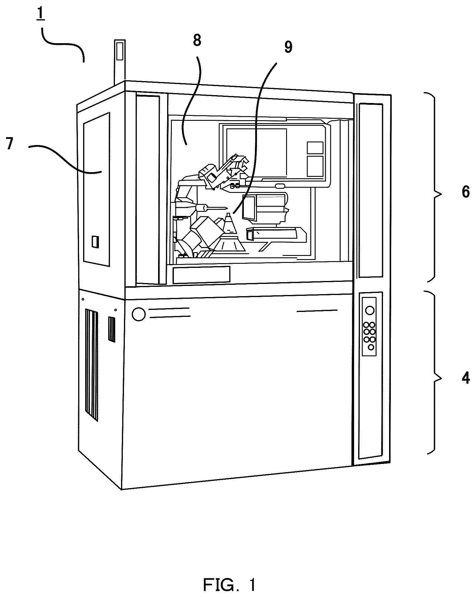 Patent US12092593 — Single-crystal X-ray structure analysis apparatus and method, and sample holder unit therefor — Figure 1