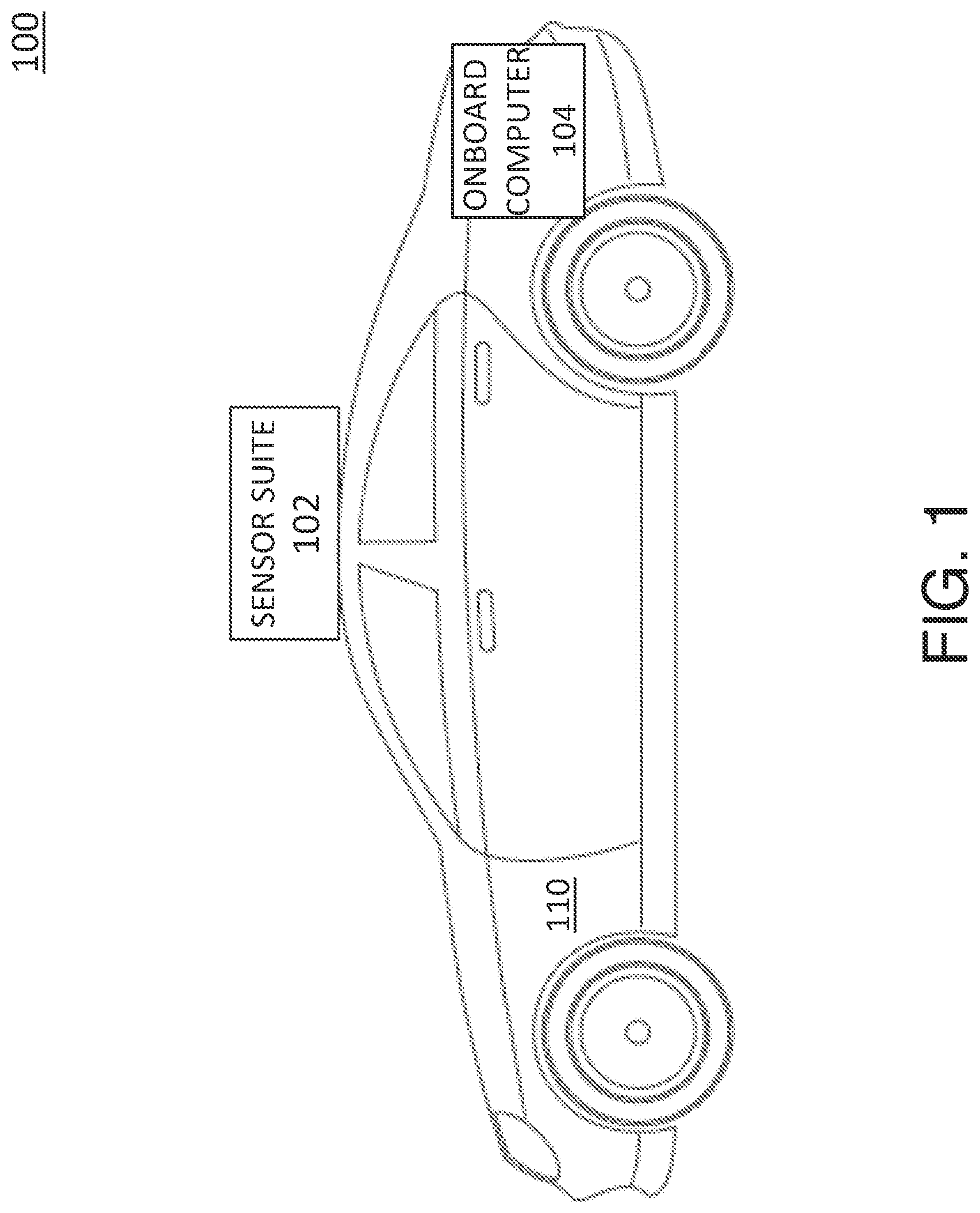 Patent US12092611 — Transducer-based structural health monitoring of autonomous vehicles — Figure 1