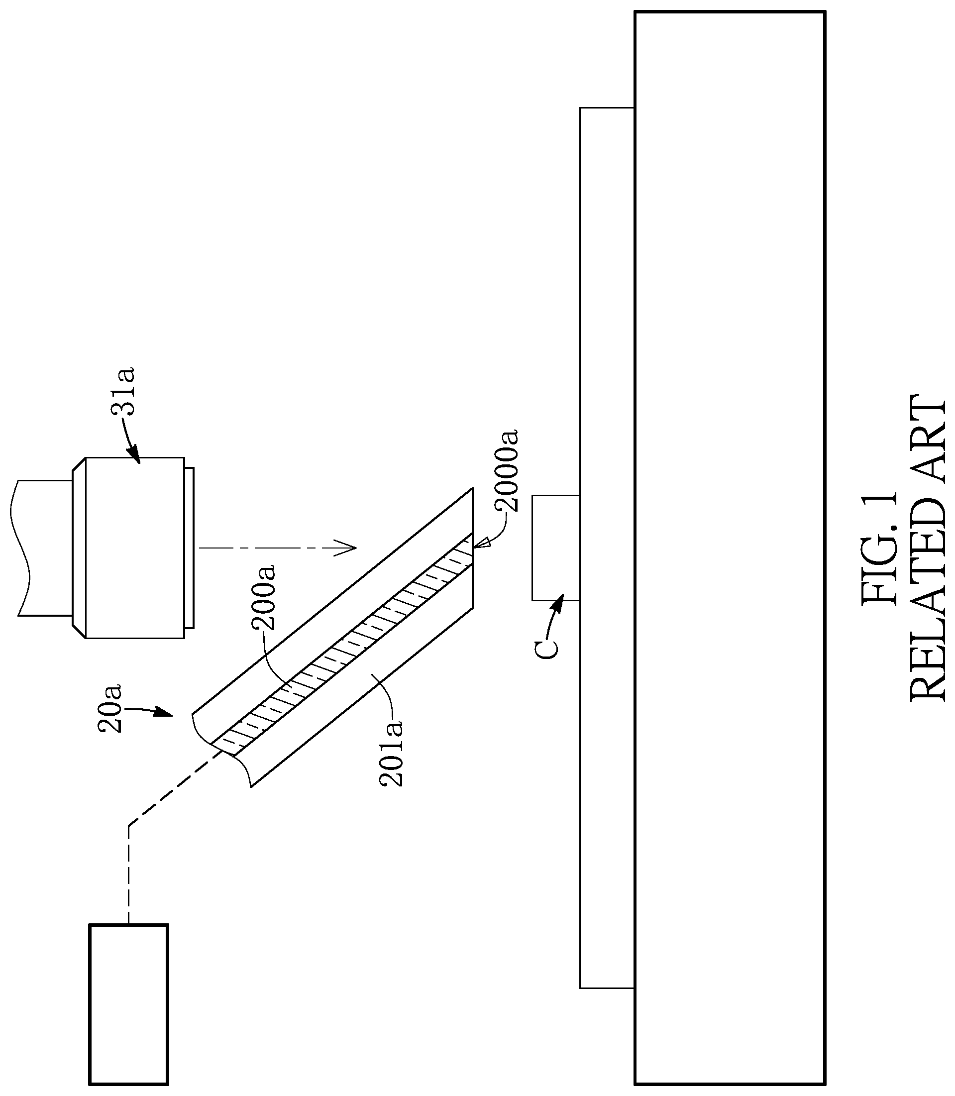 Patent US12092658 Figure 1 – Optical detection system and alignment method for a predetermined target object