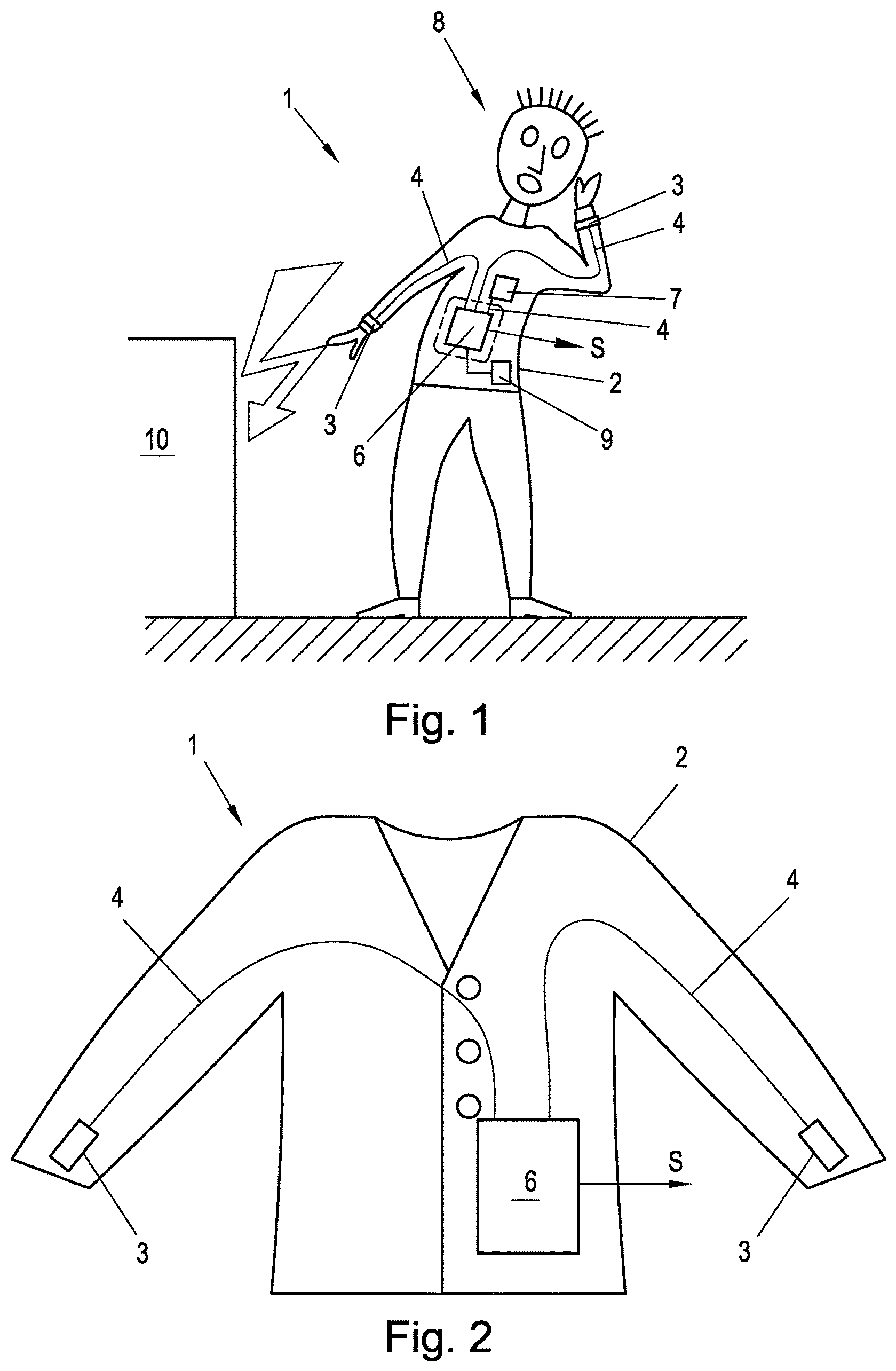 Patent US12092683 Figure 1 – Safety device for work on electrical systems
