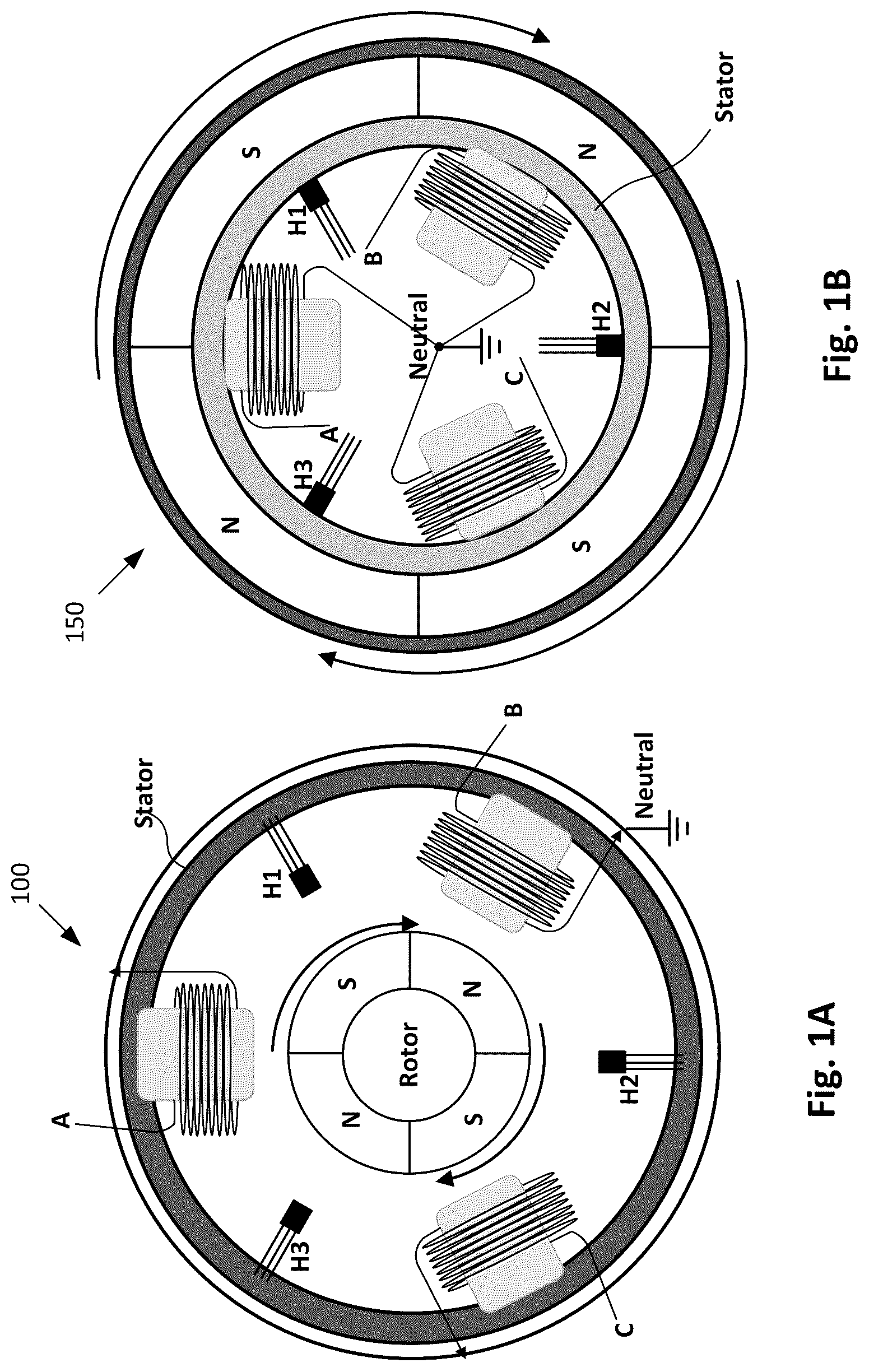 Patent US12092693 — System and method for computing direct quadrature zero resultant drive vector using rotor position — Figure 1