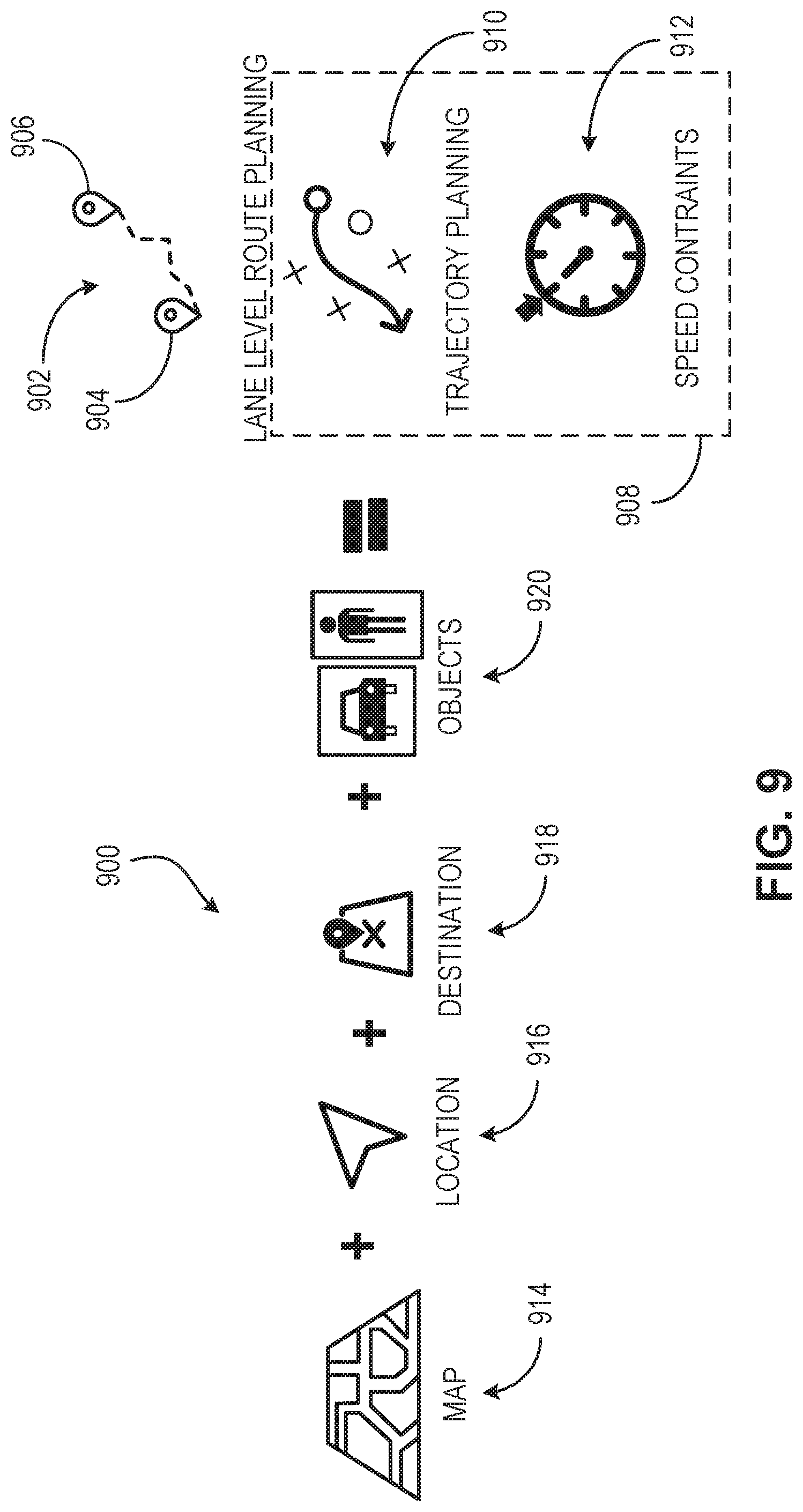 Patent US12092727 Figure 9 – Merge-split techniques for sensor data filtering