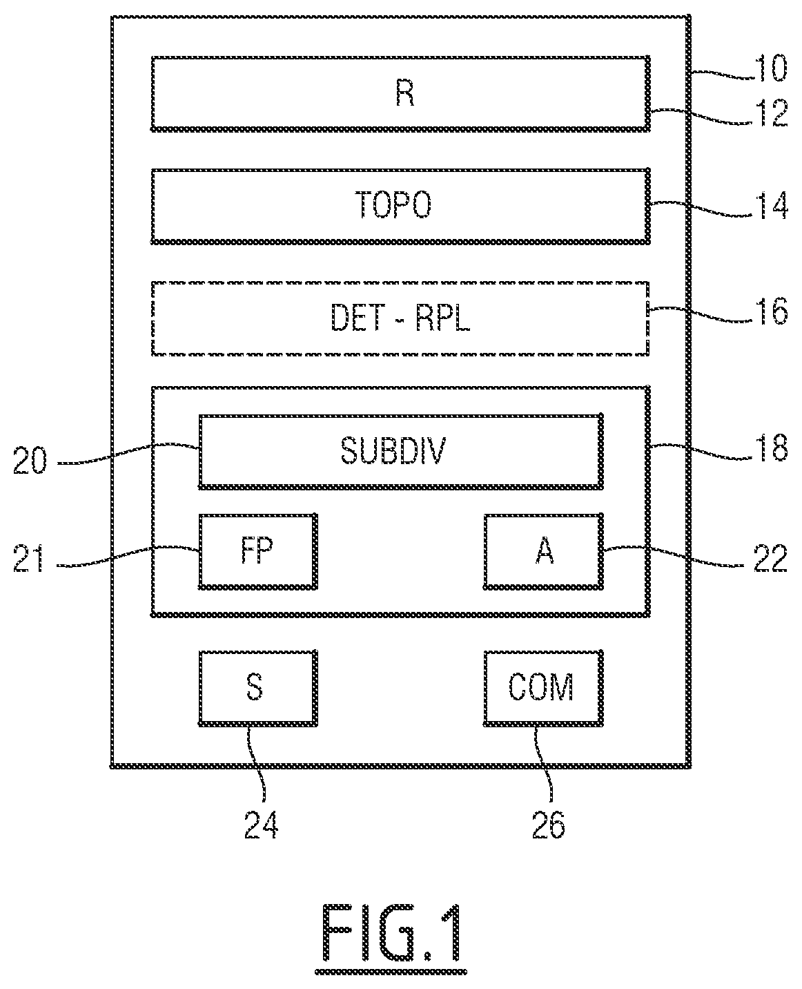 Patent US12092748 Figure 1 – System and method for locating sunken element in a predetermined search zone