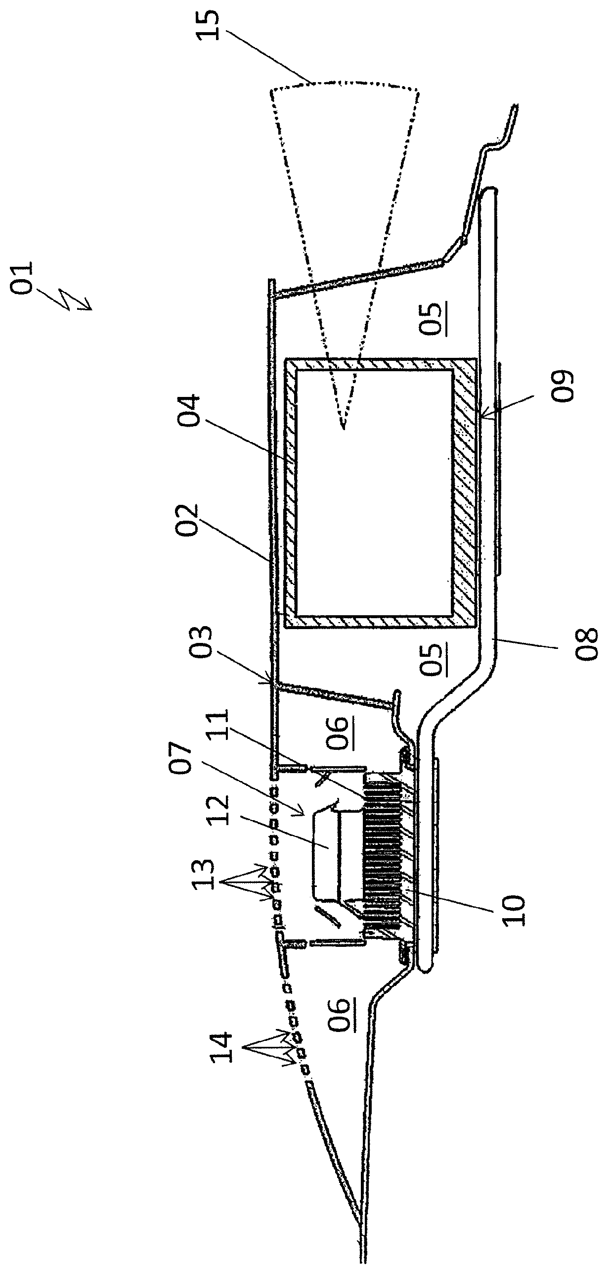 Patent US12092755 — Roof module for forming a vehicle roof comprising a cooler — Figure 1