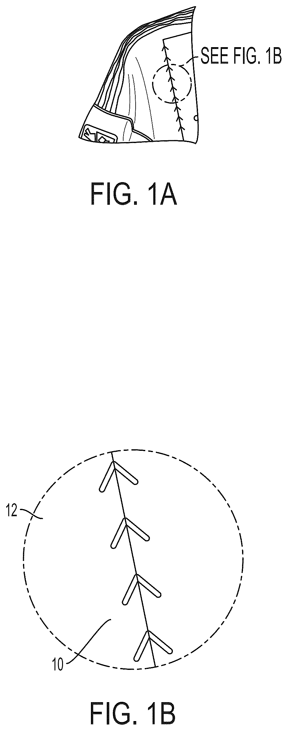 Patent US12092810 — Color changing materials arranged in slow particle coloration materials — Figure 1