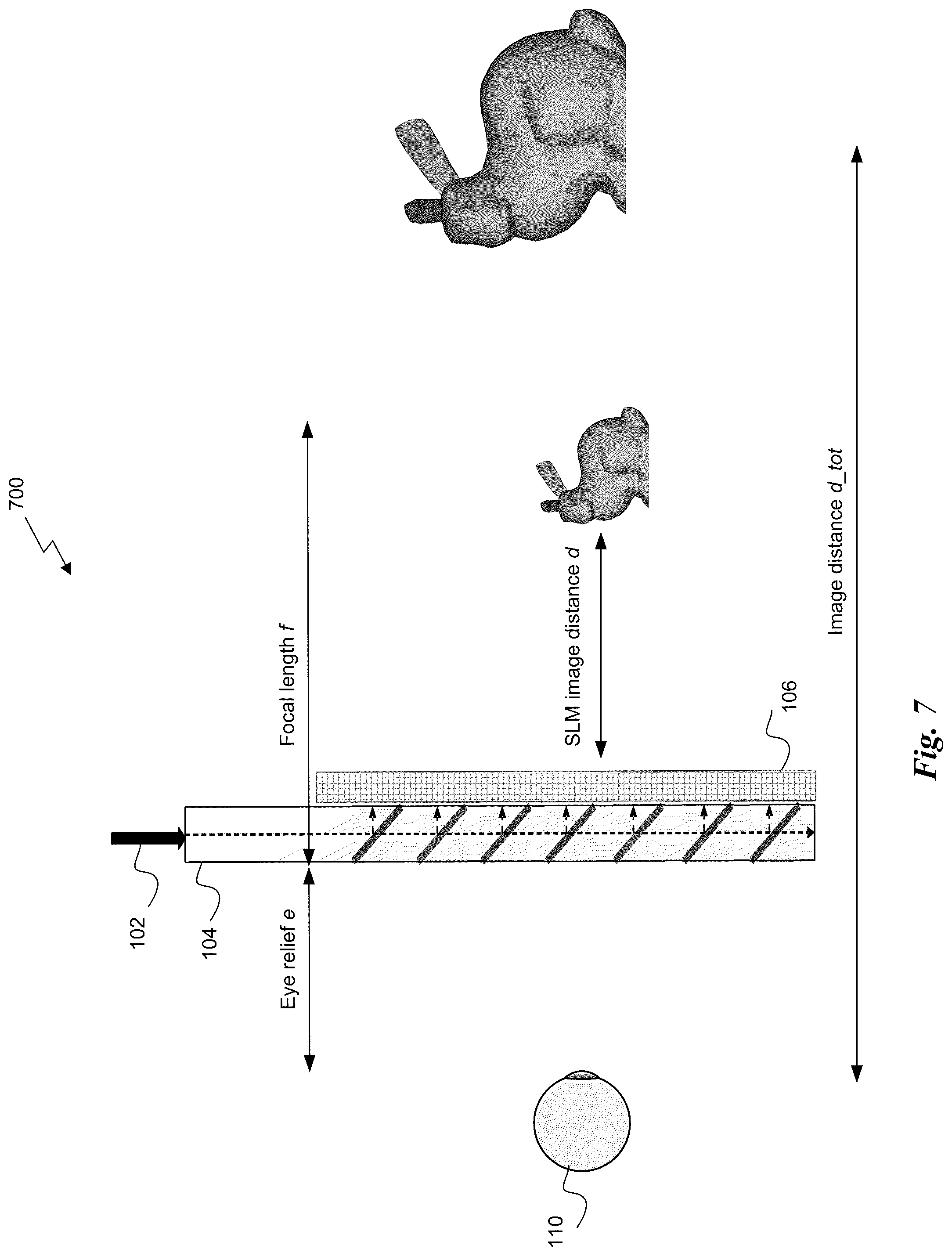 Patent US12092820 Figure 8 – Holographic virtual reality display
