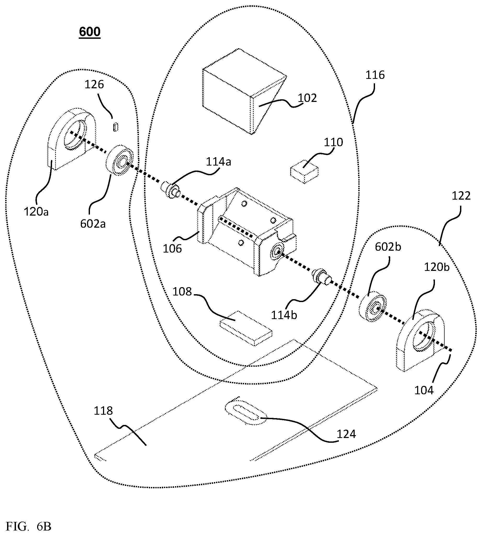 Patent US12092841 Figure 8 – Folded camera structure with an extended light-folding-element scanning range