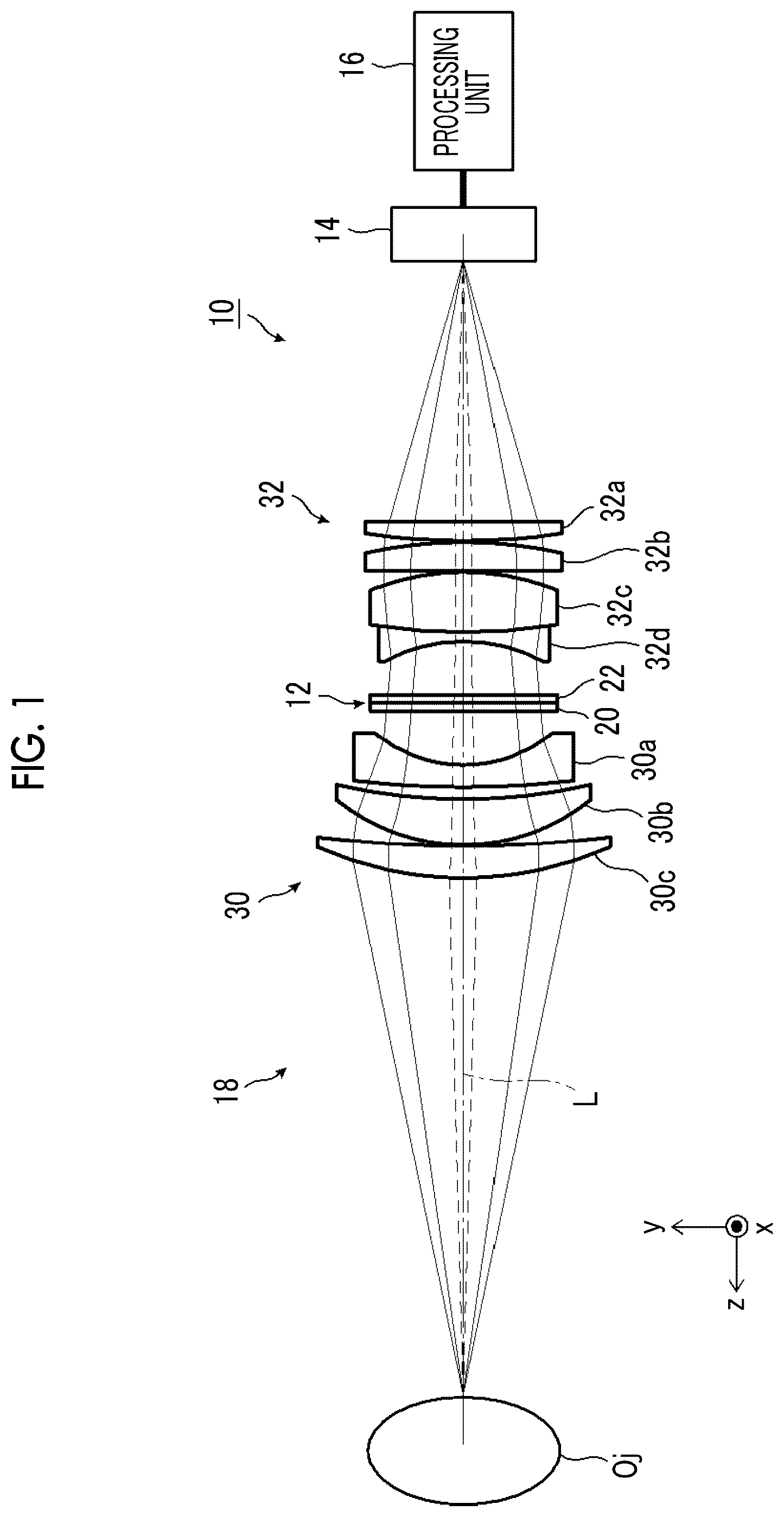 Patent US12092846 — Filter and imaging apparatus — Figure 1