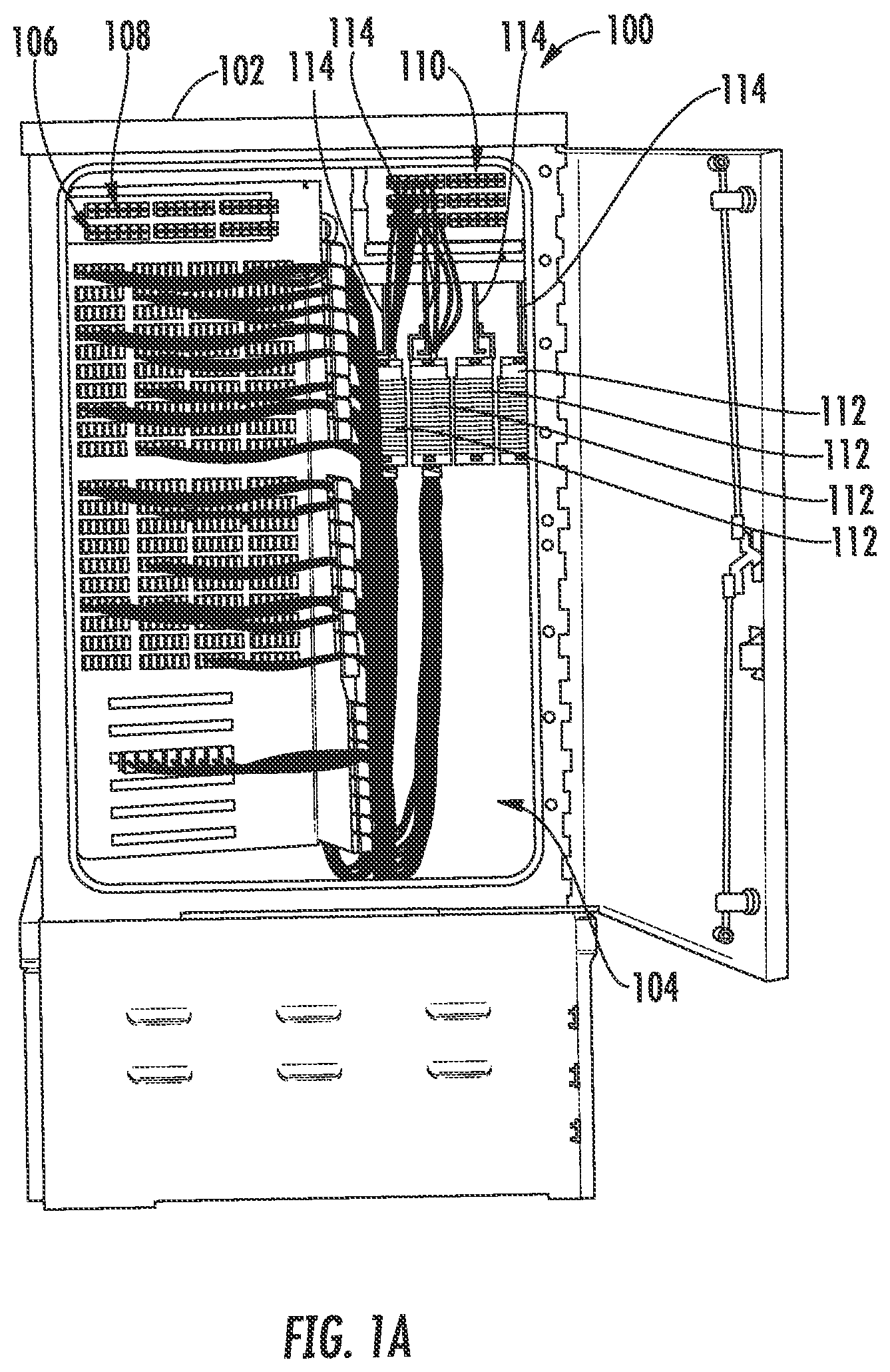 Patent US12092888 — Fiber optic apparatus for retrofit fiber optic connectivity — Figure 1