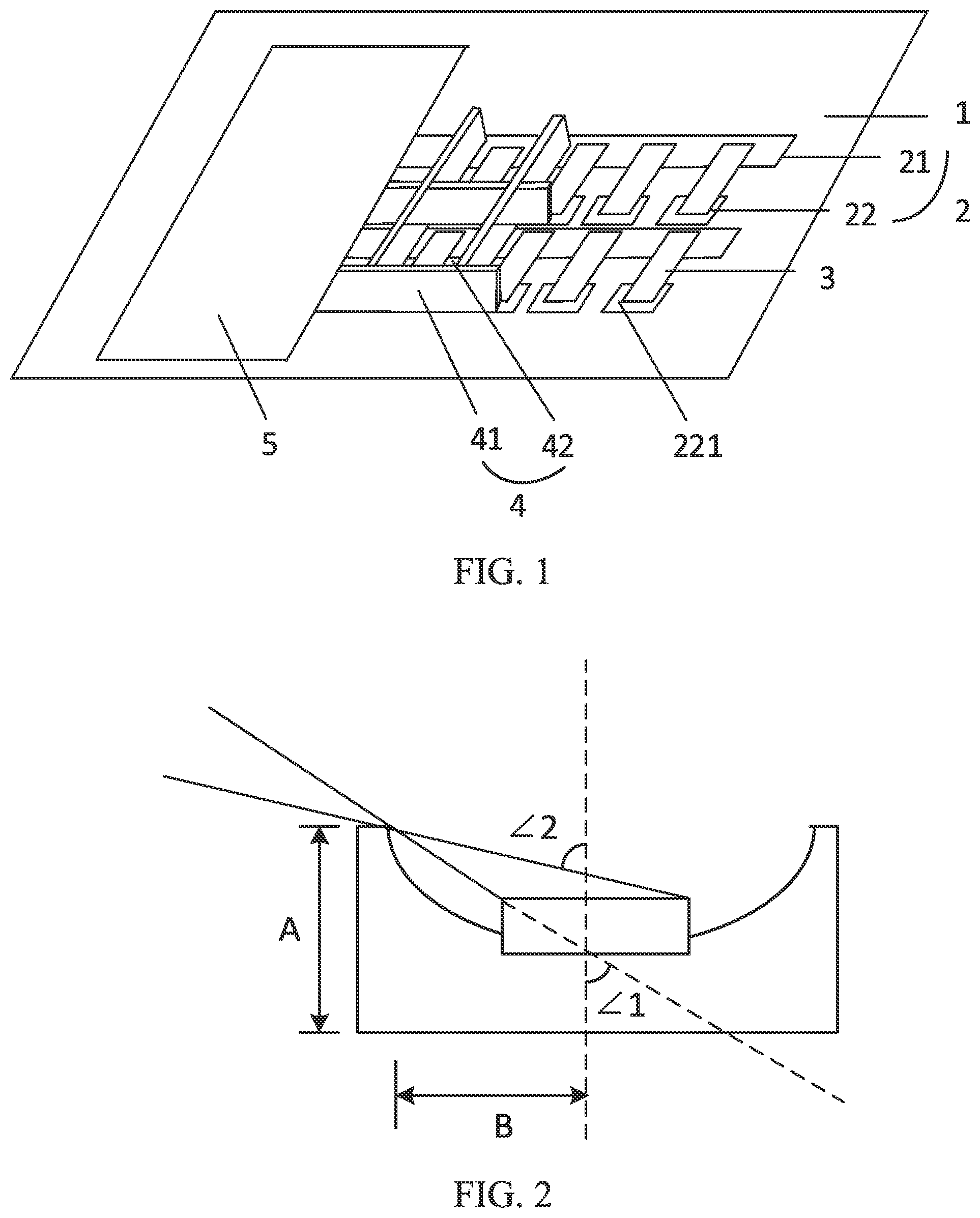 Patent US12092916 — LED display panel and display device — Figure 1
