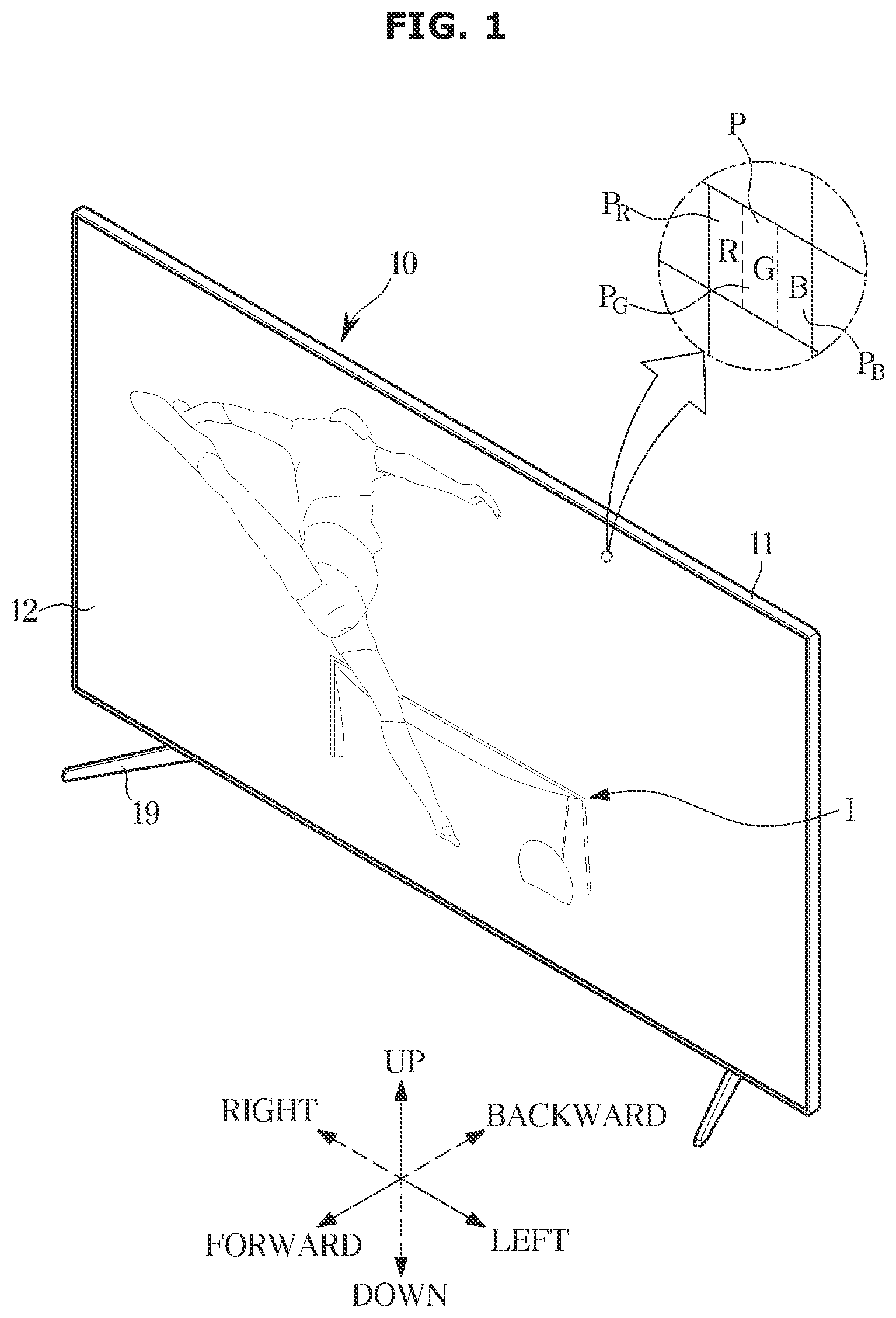 Patent US12092924 — Display apparatus — Figure 1