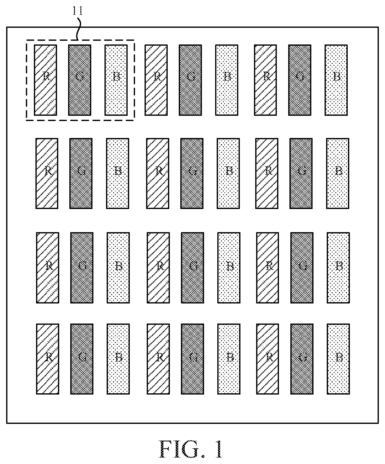 Patent US12092929 — Array substrate and liquid crystal display panel — Figure 1