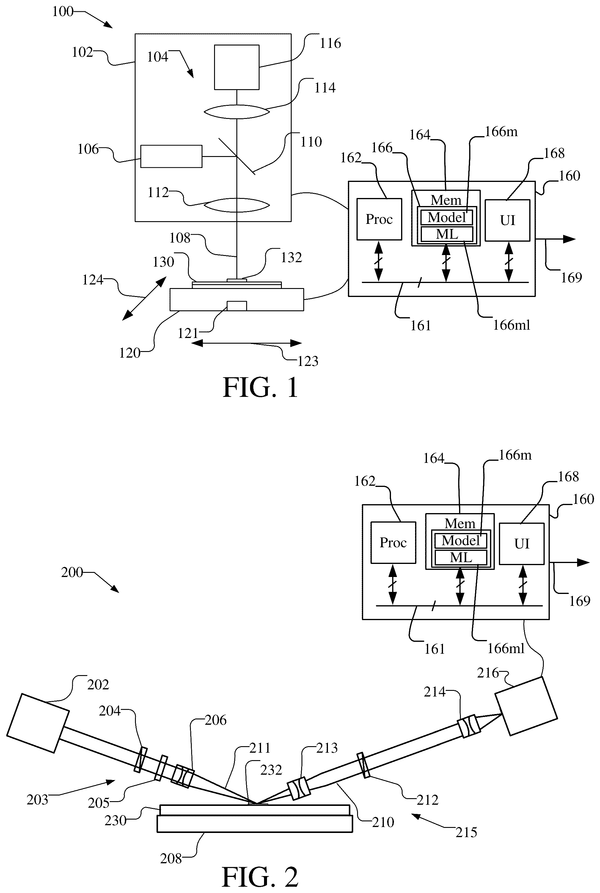 Patent US12092962 — Measurements of structures in presence of signal contaminations — Figure 1