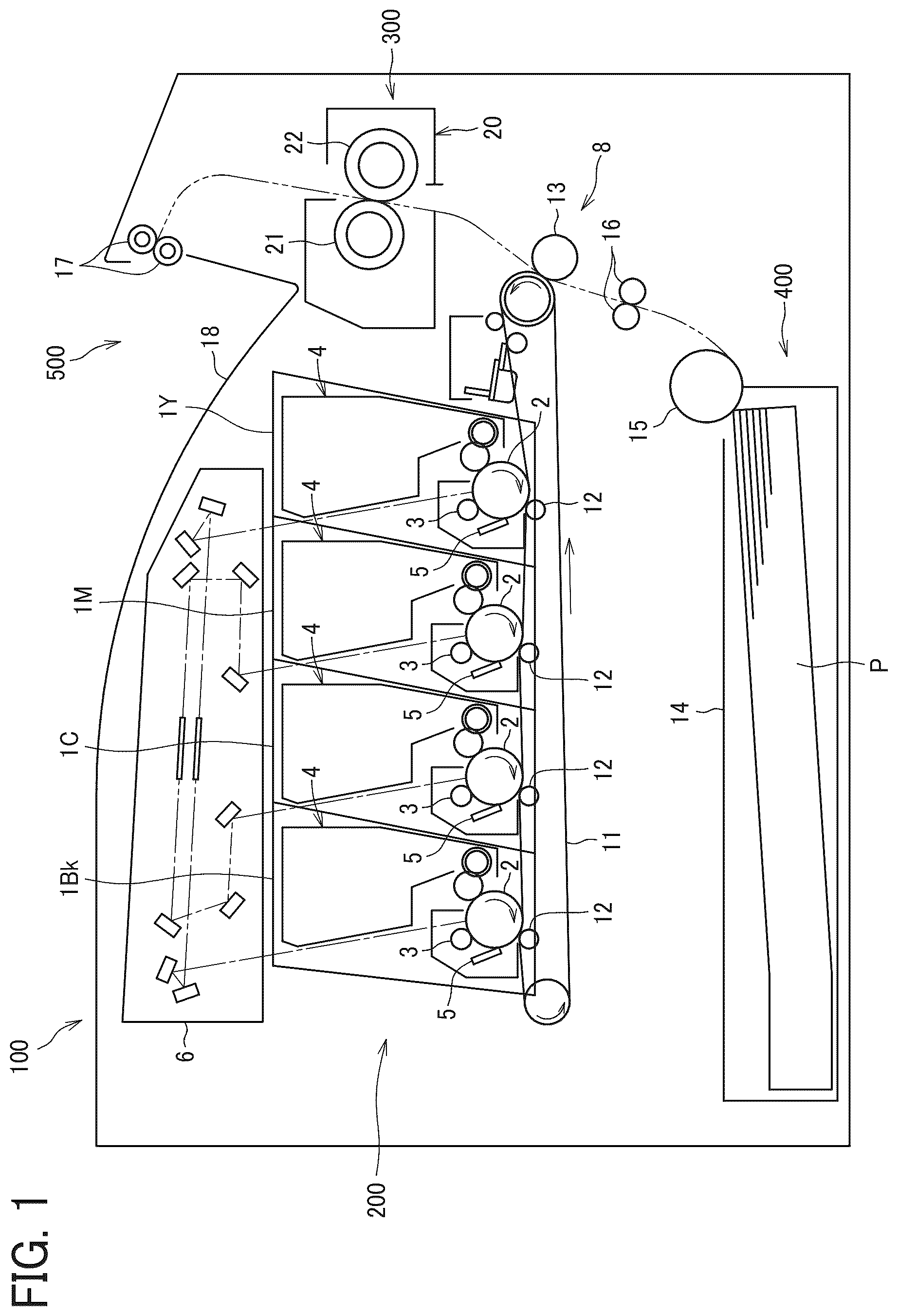 Patent US12092978 — Fixing device and image forming apparatus incorporating the same — Figure 1