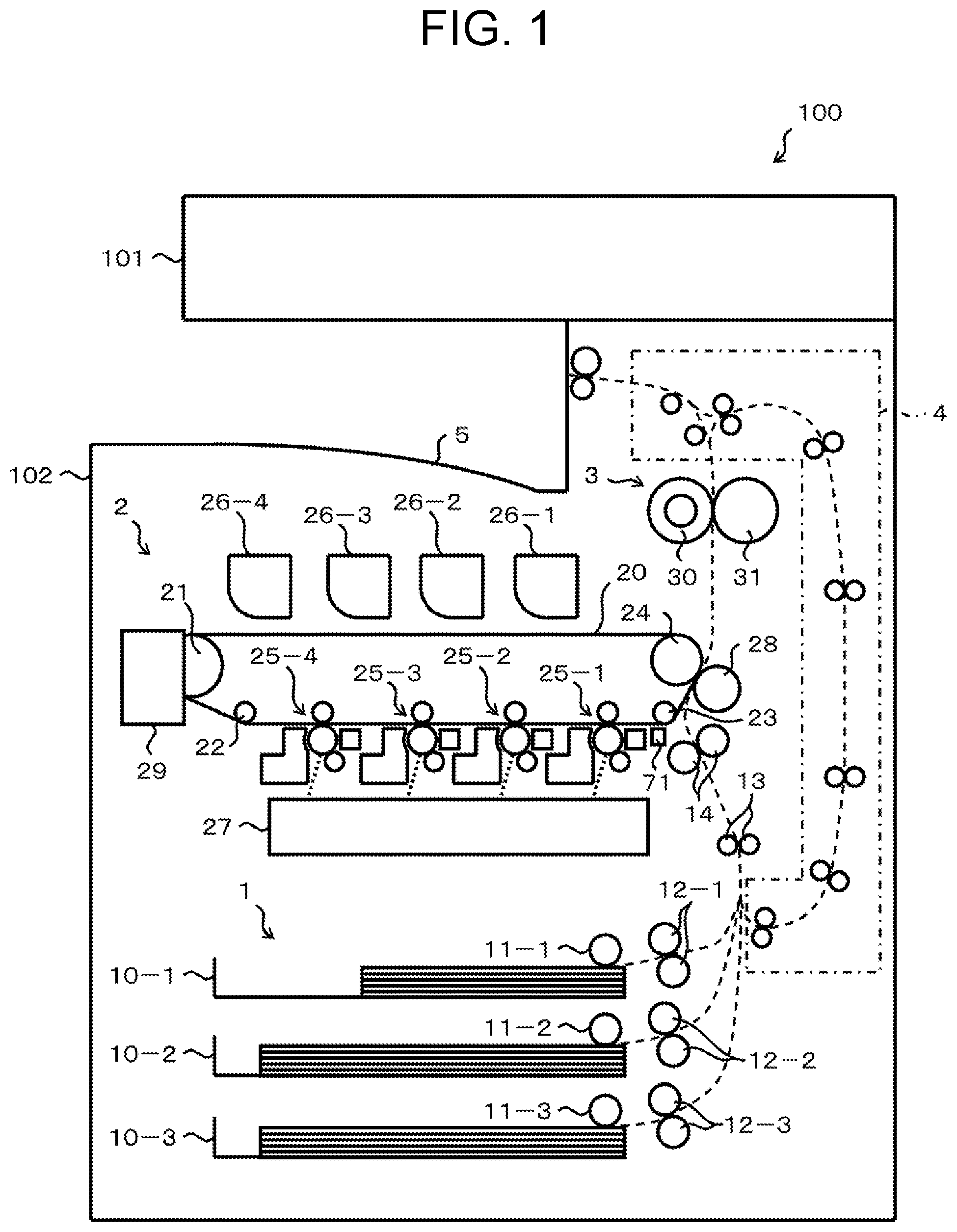 Patent US12092981 — Image forming apparatus — Figure 1