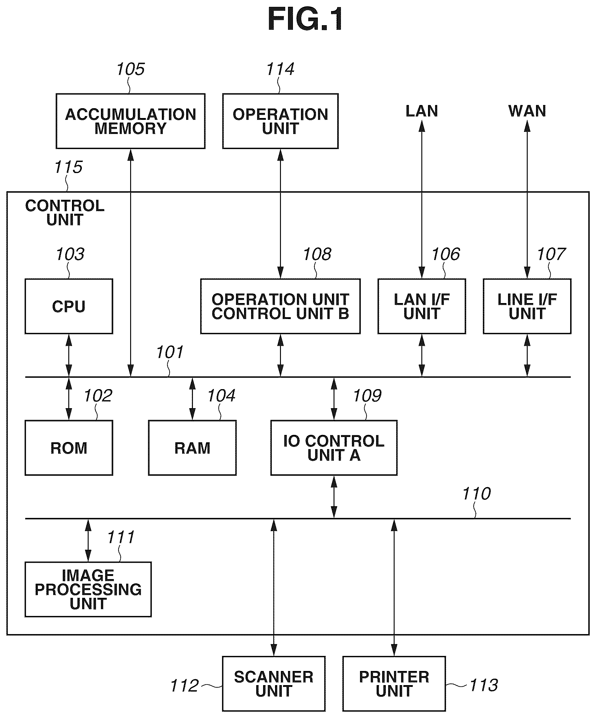 Patent US12092982 — Image forming apparatus and control method thereof — Figure 1