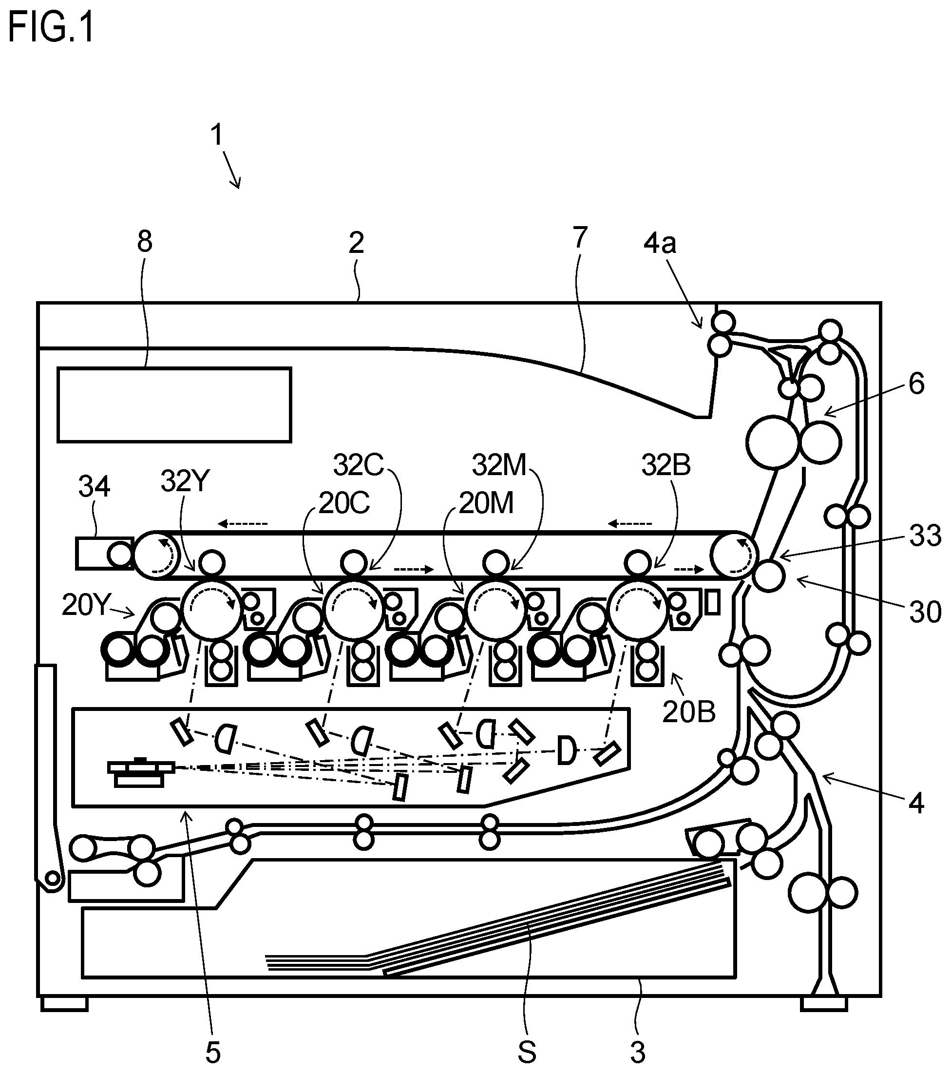 Patent US12092993 — Image forming apparatus — Figure 1