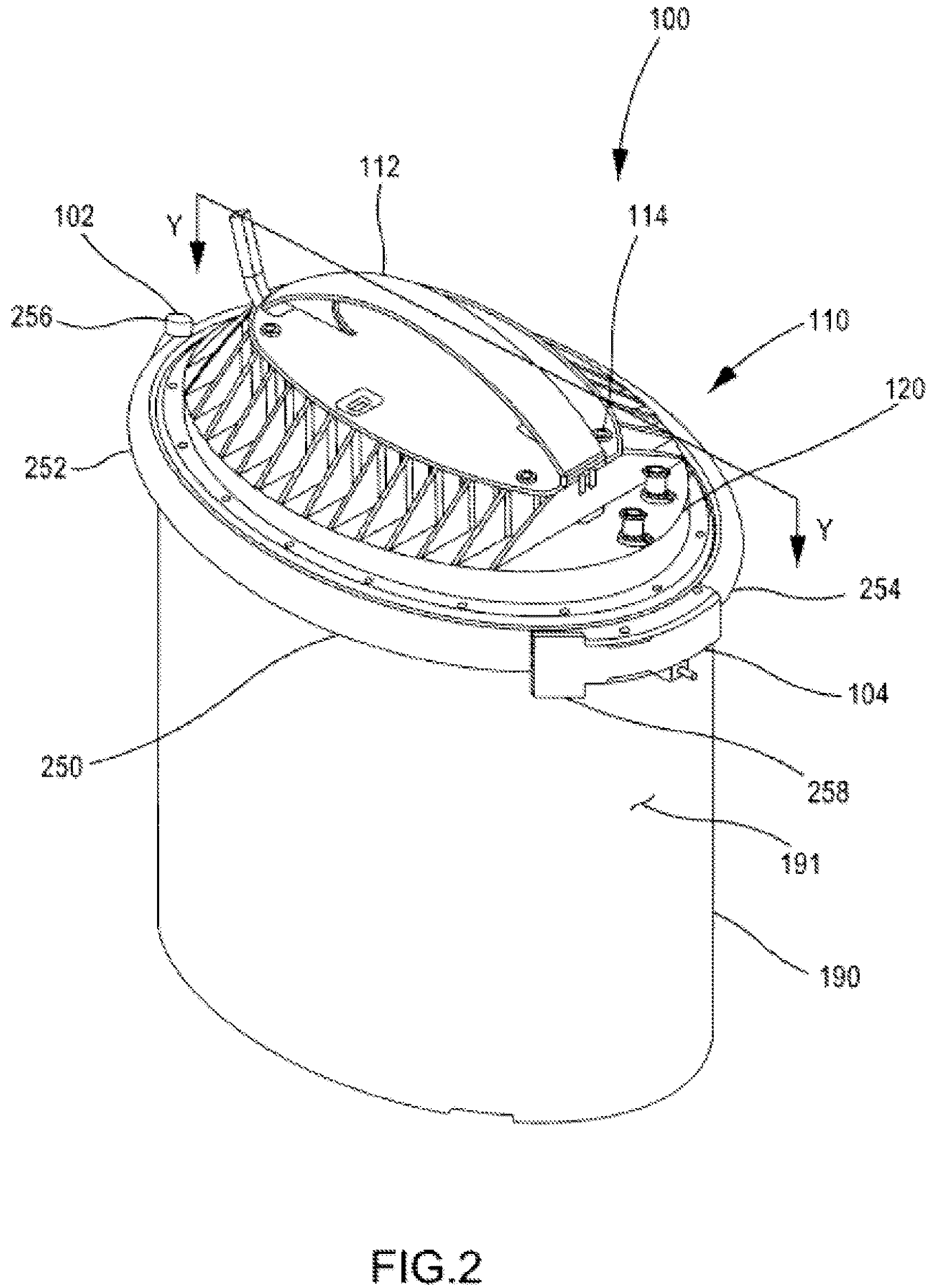 Patent US12096765 Figure 2 – System for hypothermic transport of samples