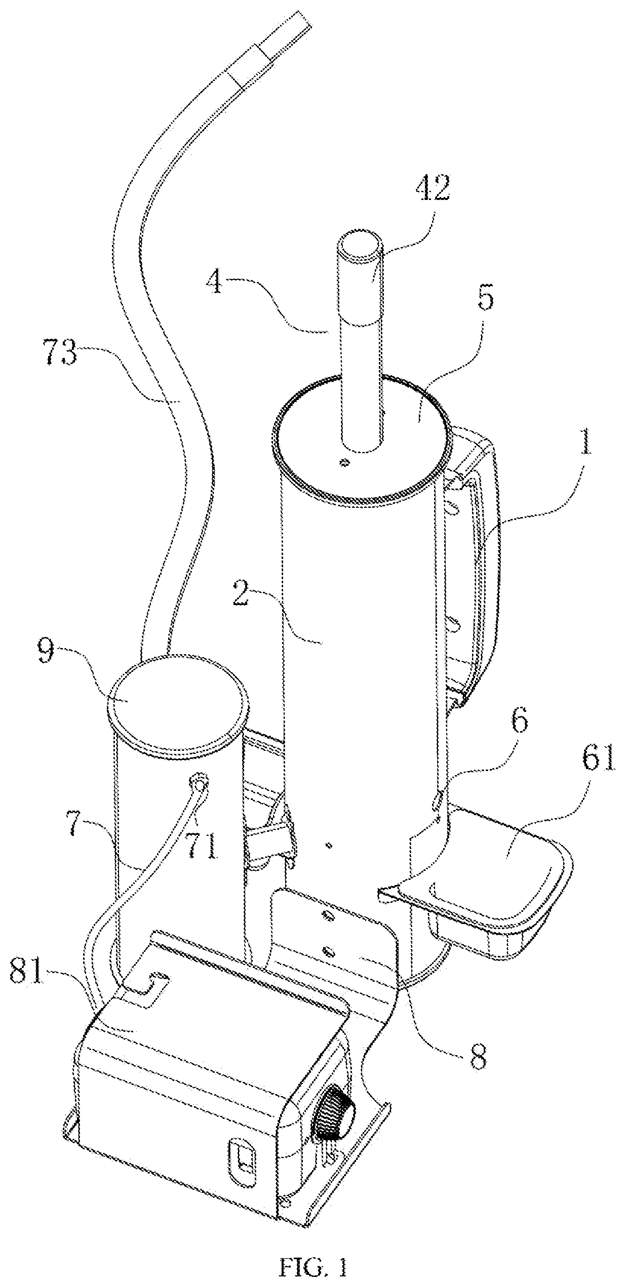 Patent US12096779 — Convenient food smoker — Figure 1