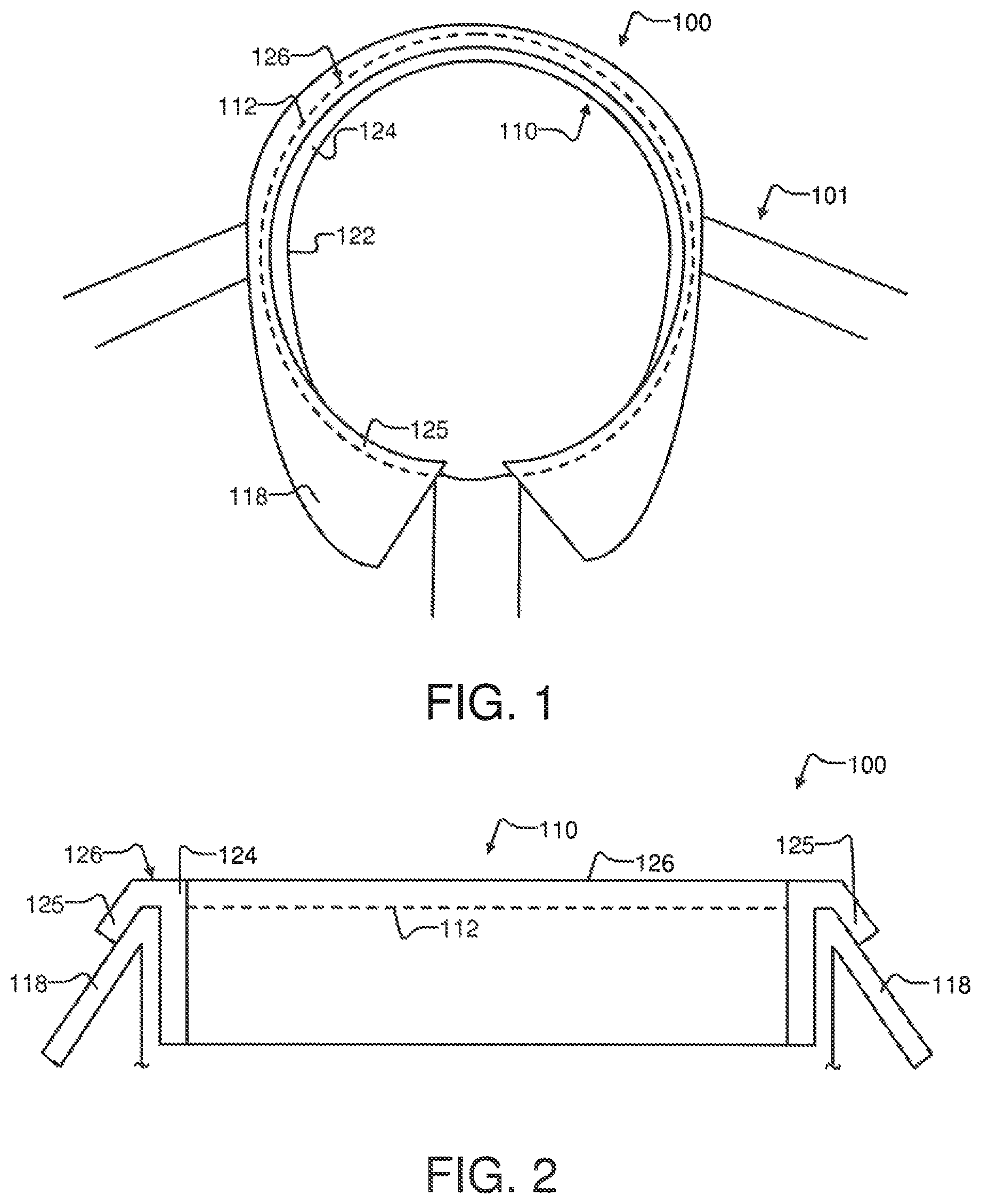 Patent US12096804 — Stain resistant collar protectors — Figure 1