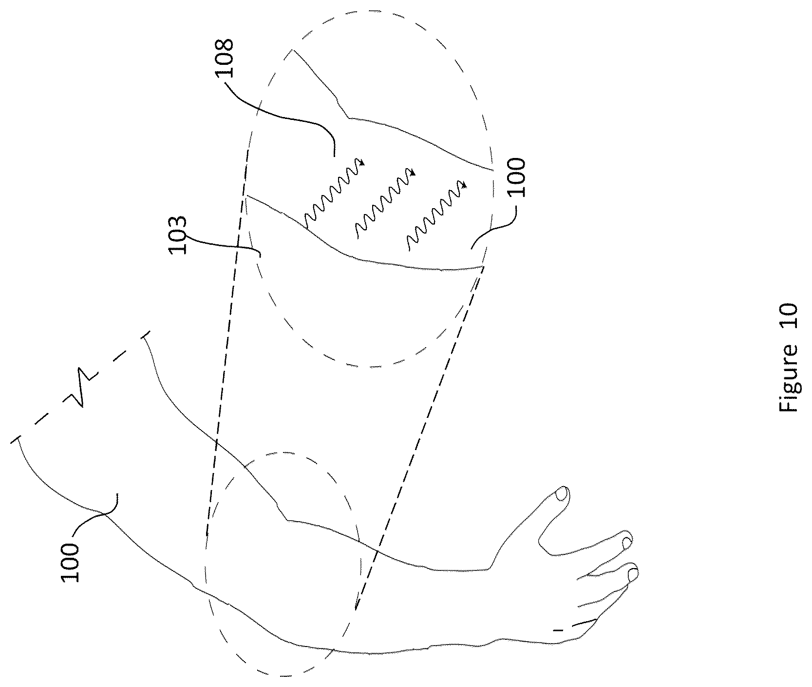 Patent US12096809 Figure 10 – Material and apparel that positively affect the health and wellbeing of a mammal