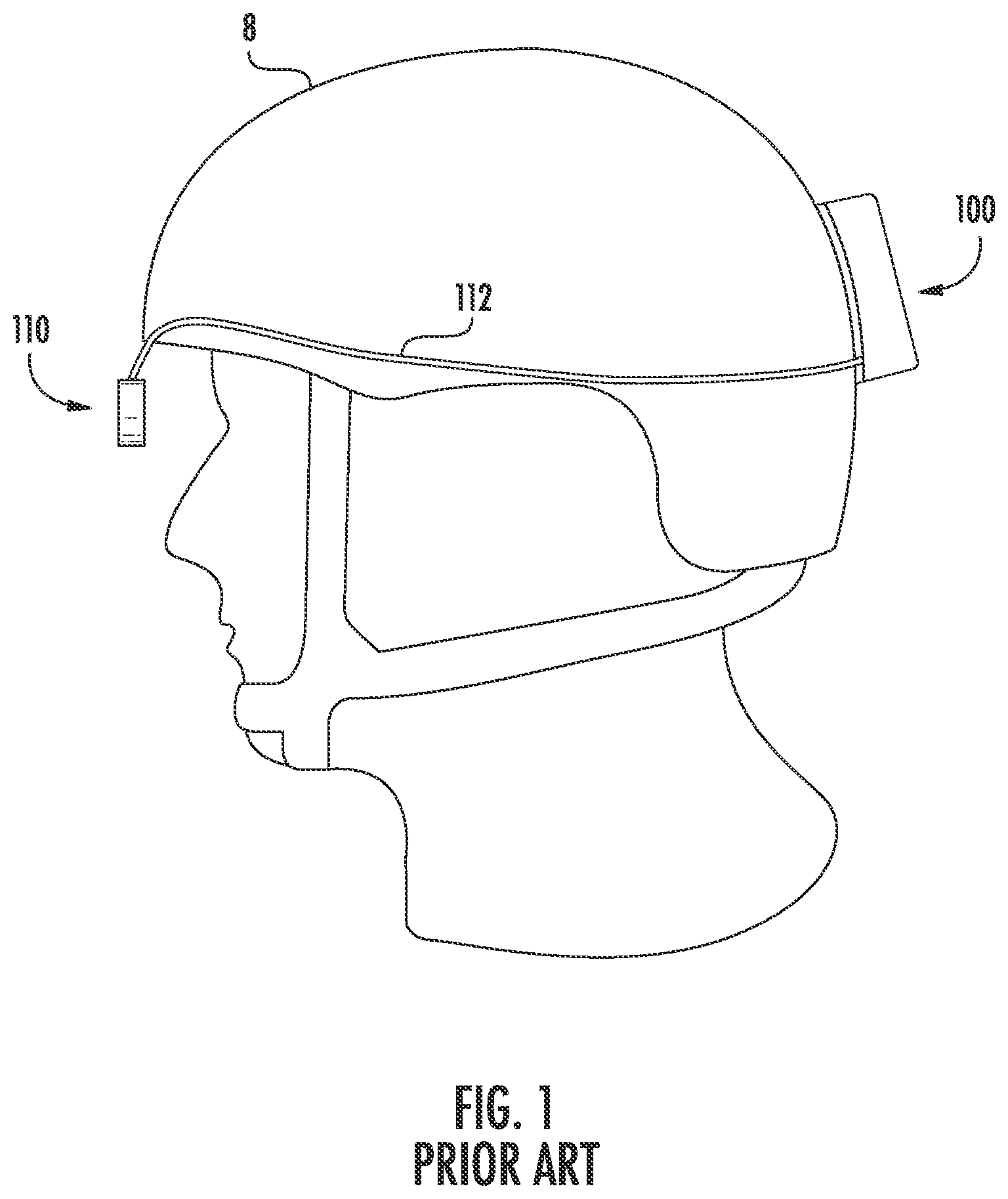 Patent US12096813 — System, method, and apparatus for detecting IR radiation in a marker system — Figure 1