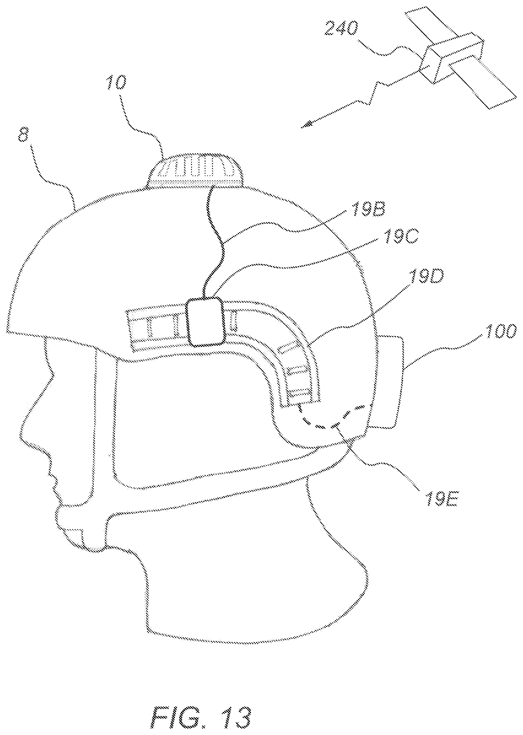 Patent US12096813 Figure 18 – System, method, and apparatus for detecting IR radiation in a marker system