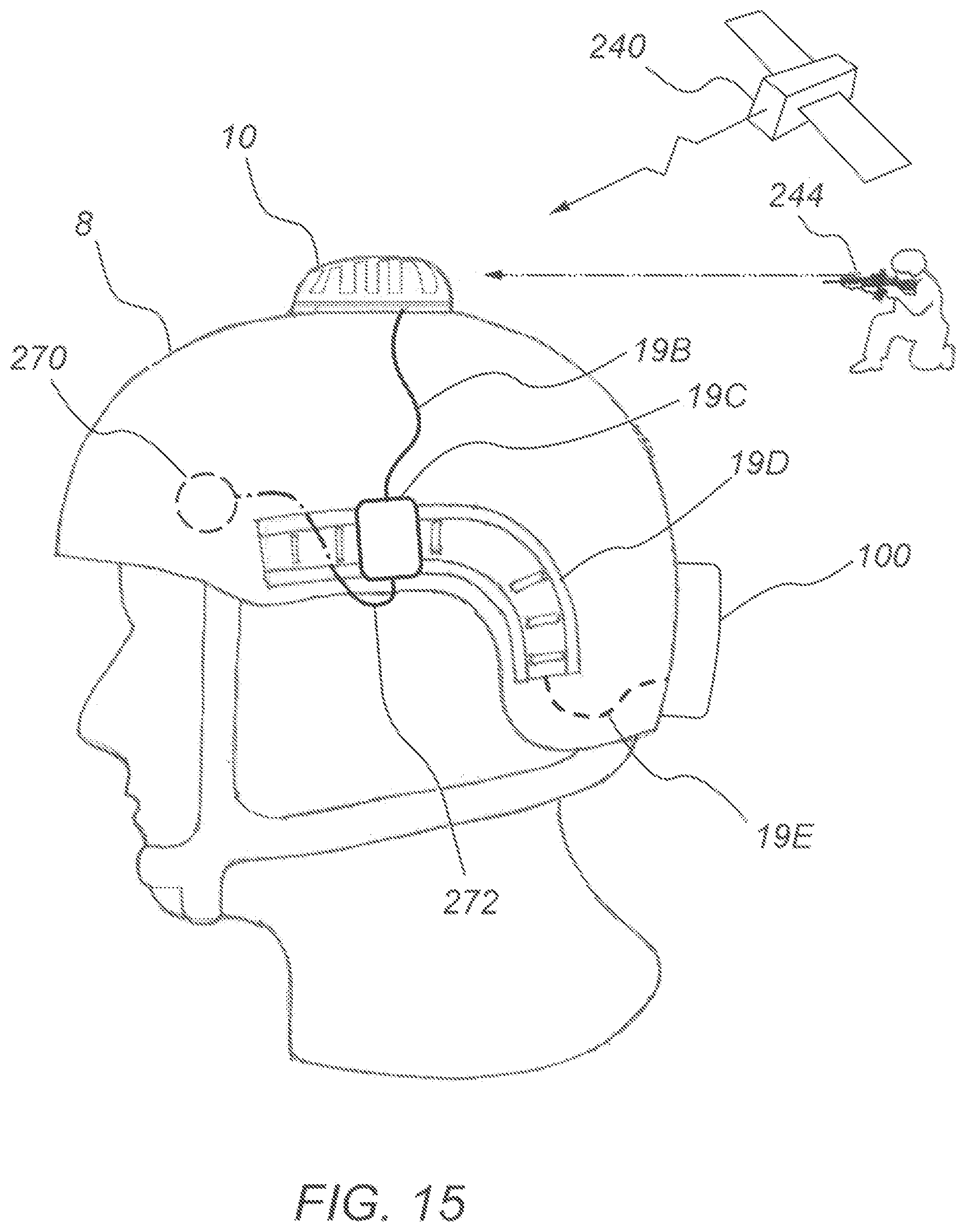 Patent US12096813 Figure 20 – System, method, and apparatus for detecting IR radiation in a marker system