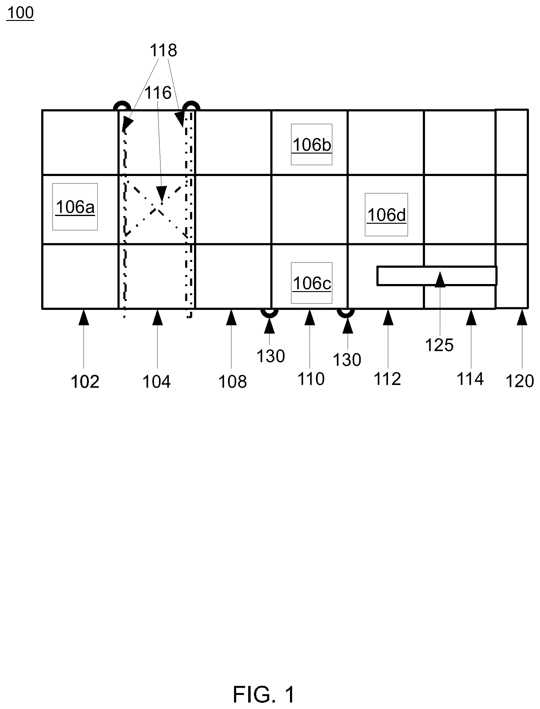 Patent US12096831 Figure 1 – Convertible picnic basket