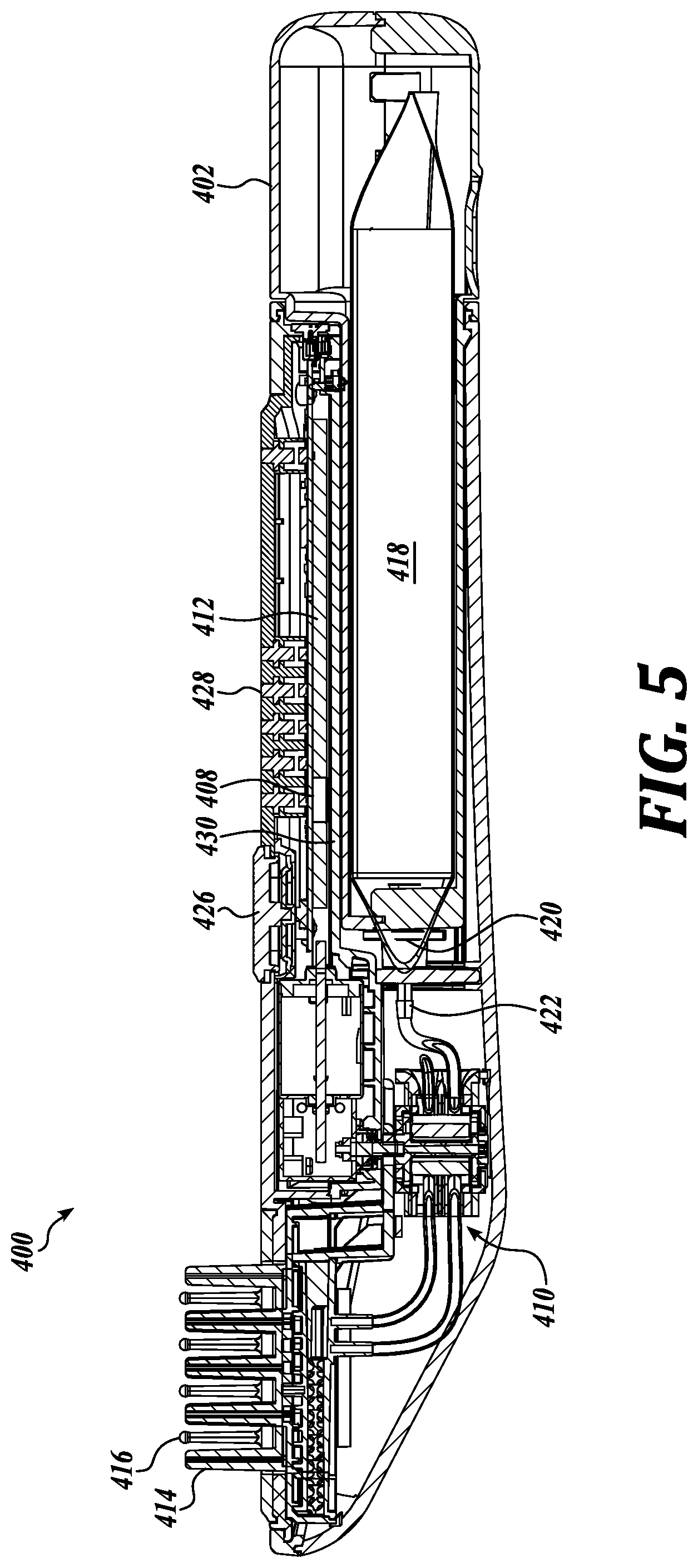 Patent US12096833 Figure 5 – Reusable cartridge systems, devices, and methods