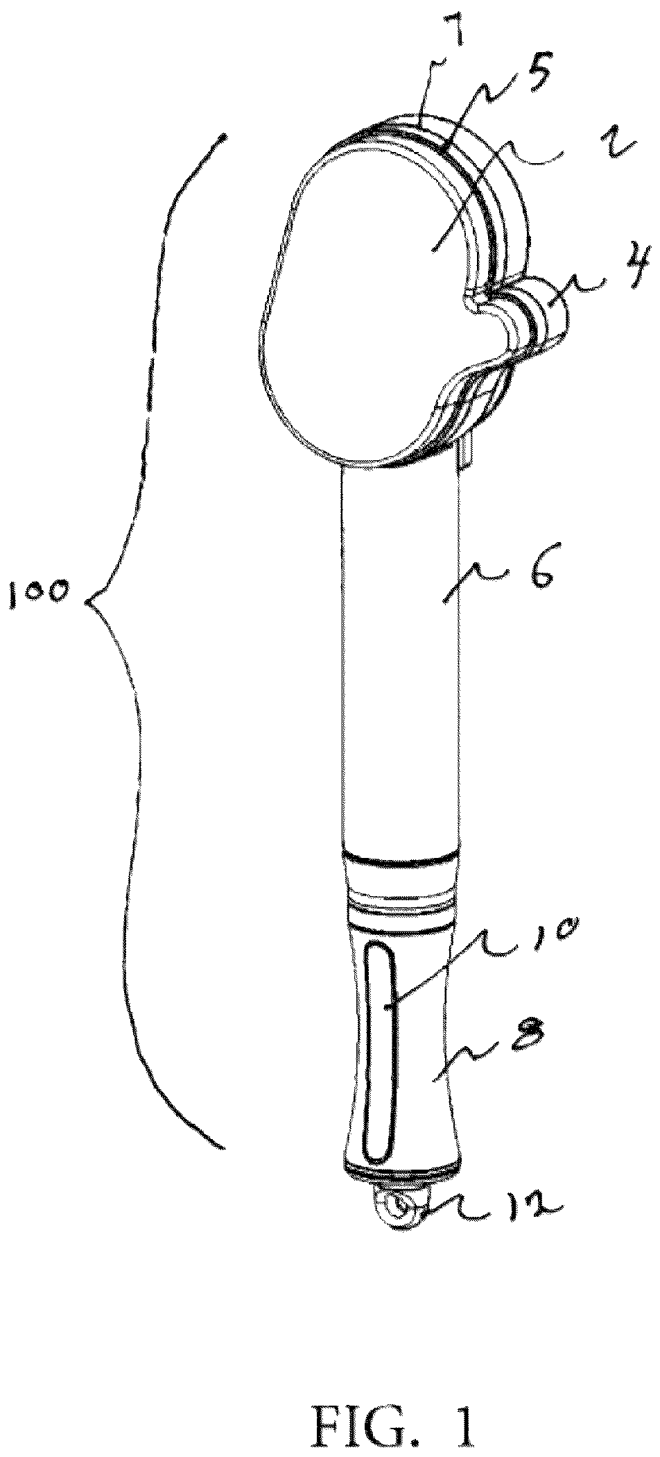 Patent US12096846 — Multifunctional handheld applicator — Figure 1
