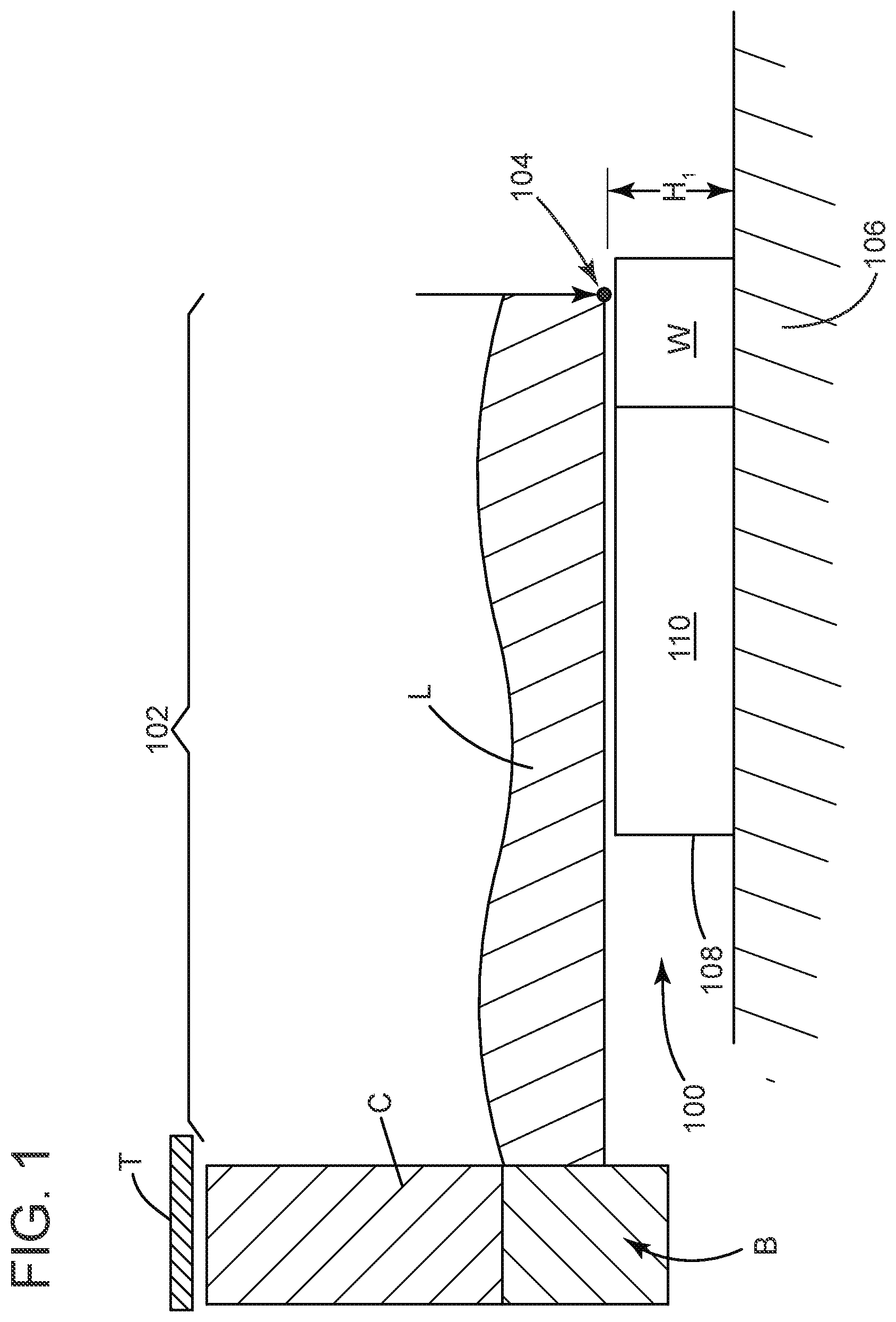 Patent US12096853 Figure 1 – Stabilizing a table