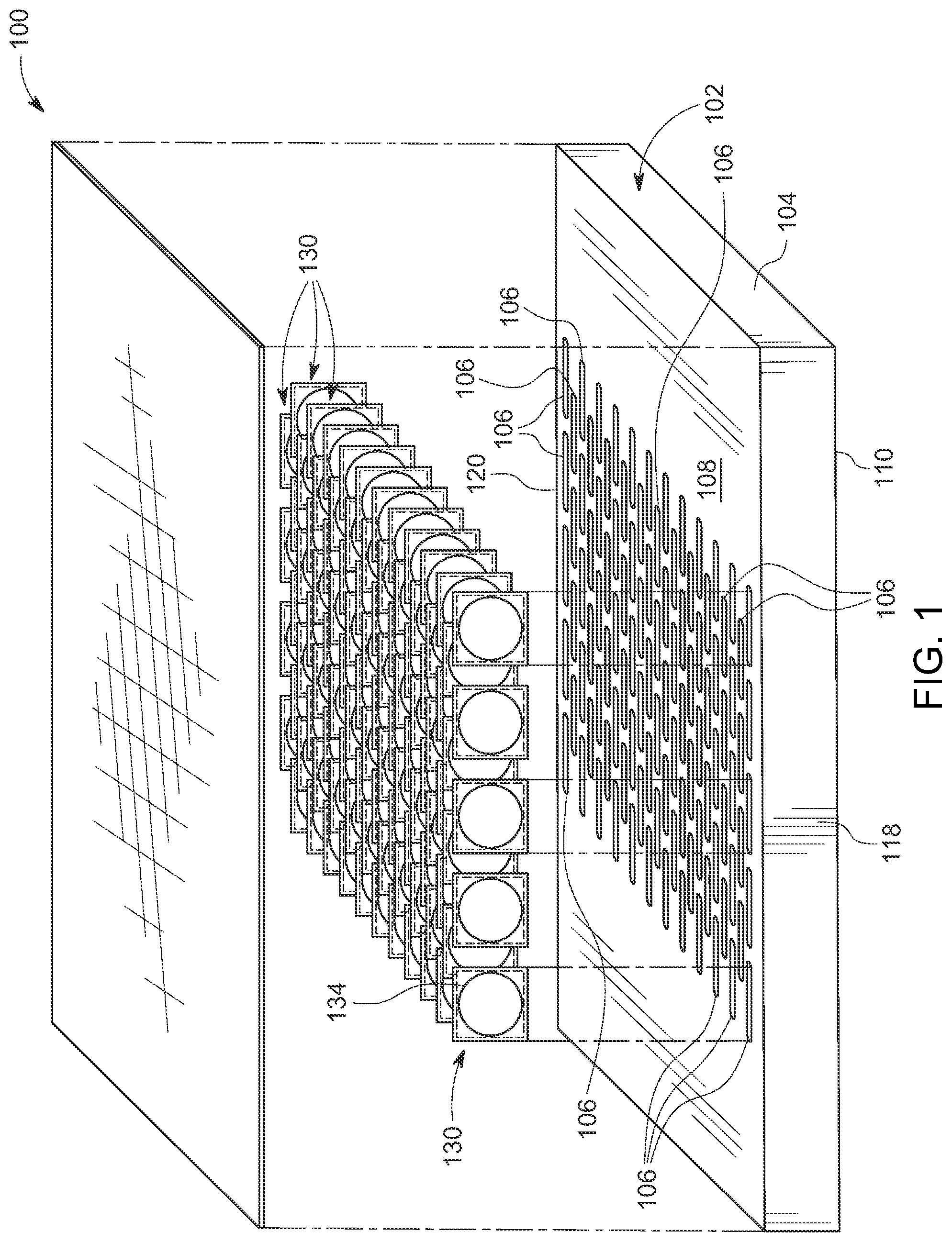 Patent US12096859 — System and method for customizing a mattress — Figure 1