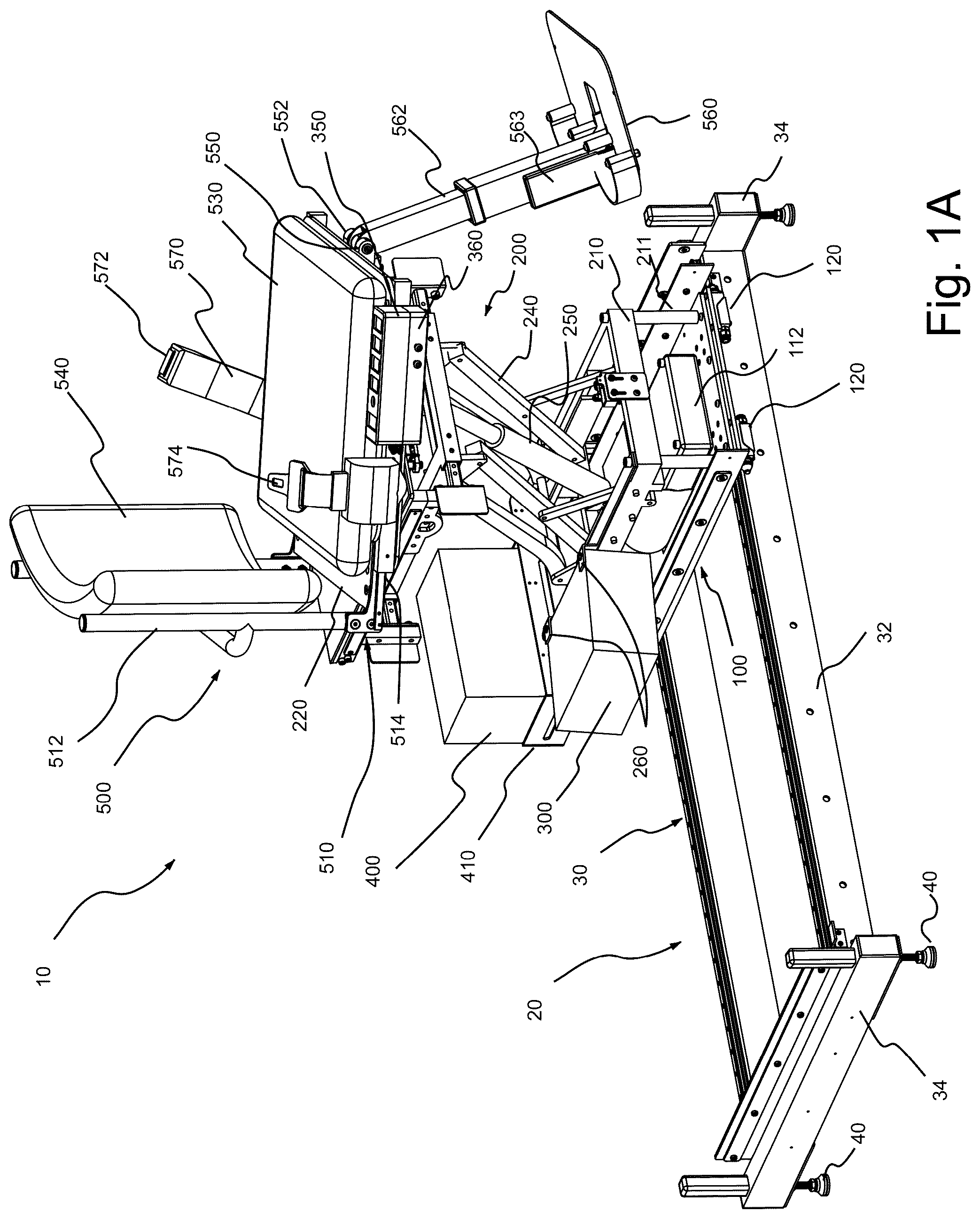 Patent US12096863 — Access system — Figure 1