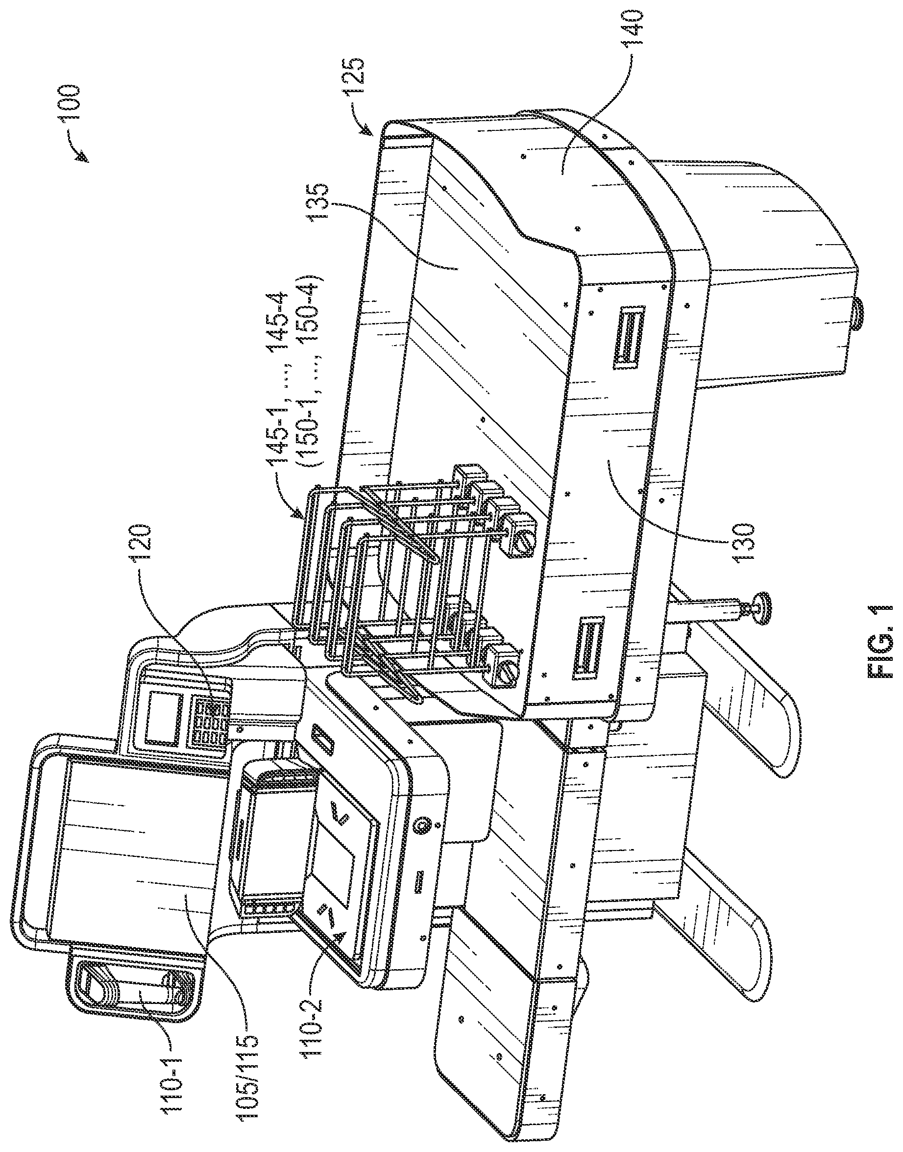 Patent US12096869 — Repositionable bag-retaining device — Figure 1