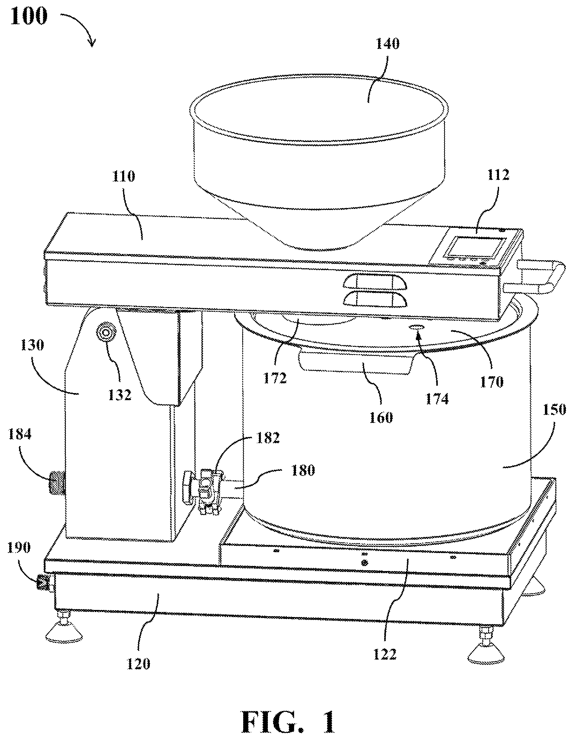 Patent US12096882 — Automatic cooking machine capable of preventing ingredients from sticking to the bottom or burning while cooking — Figure 1