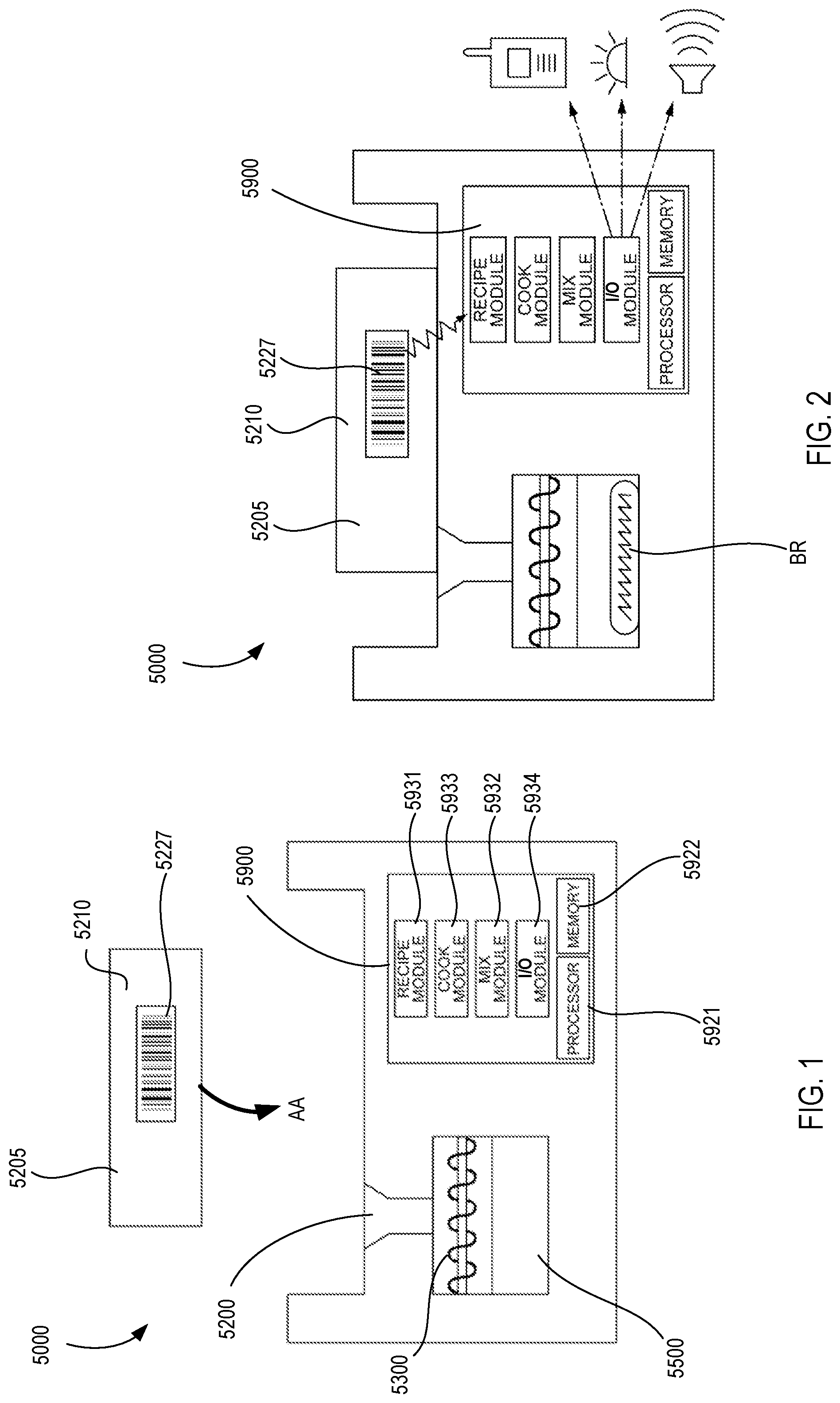 Patent US12096883 — Apparatus and methods for making bread — Figure 1