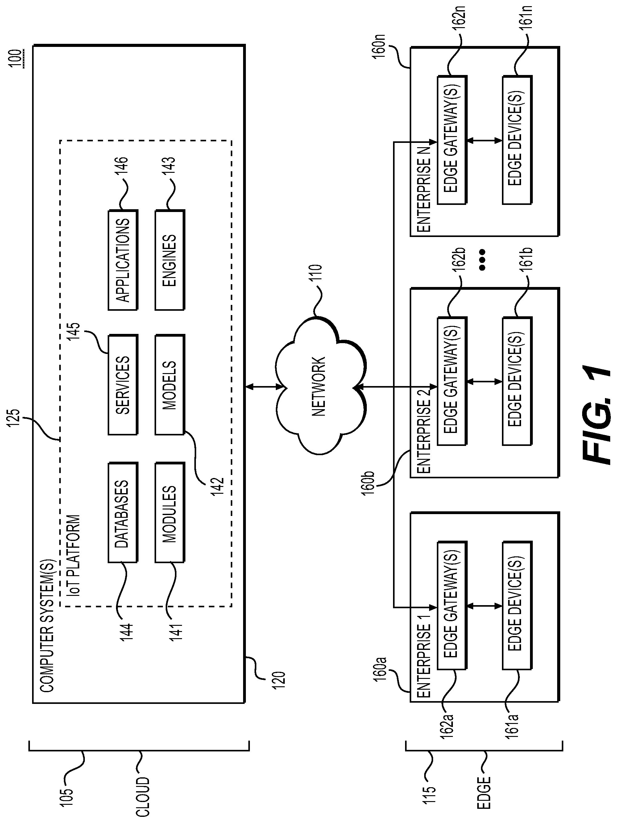 Patent US12096896 — Autonomous space sterilization of air and floor with contamination index — Figure 1
